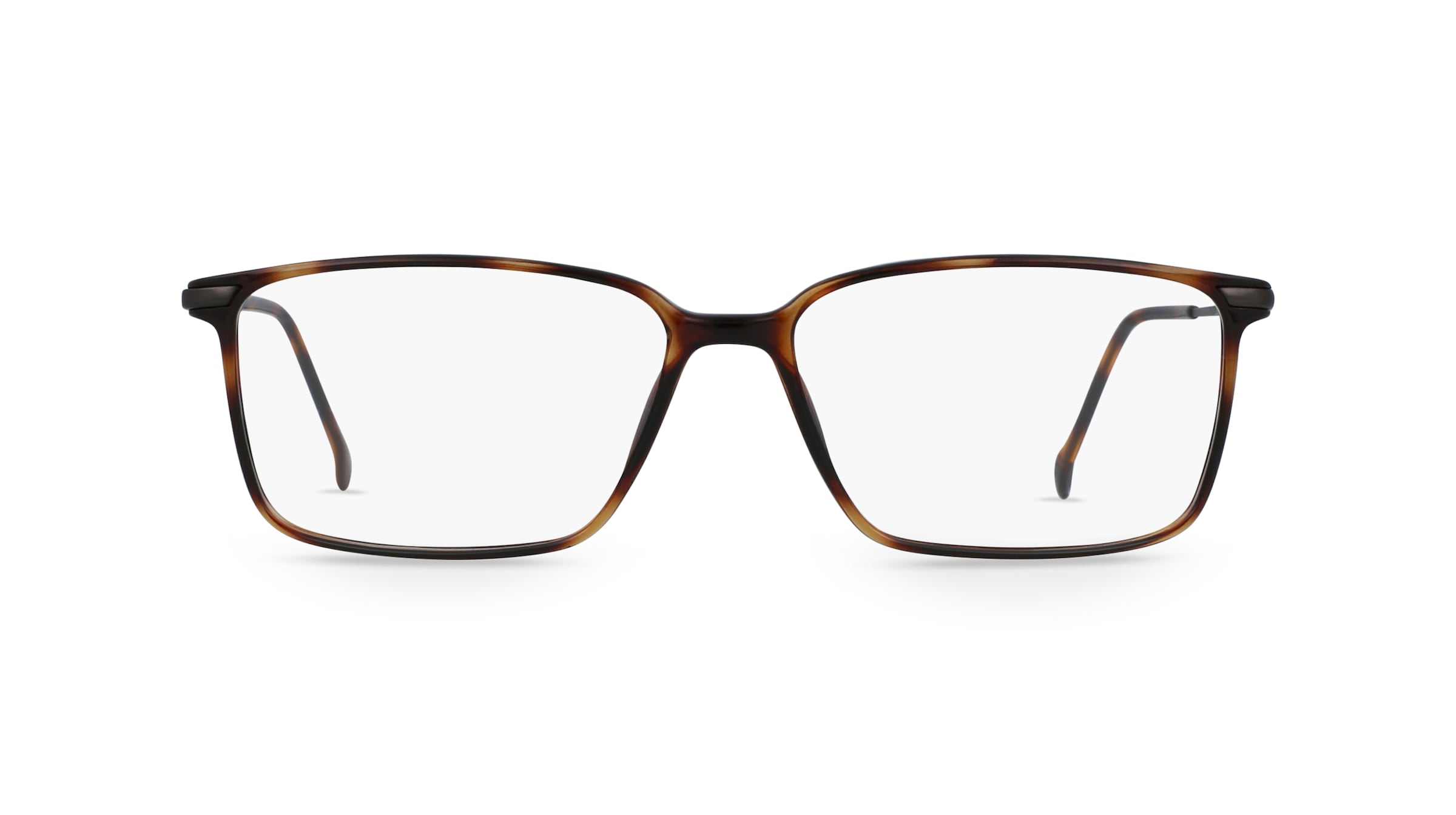 Fielmann COMFORT 091 CL Herren-Brille inkl. Gläser Vollrand Eckig TR90-Gestell 53mm/14mm/135mm, braun