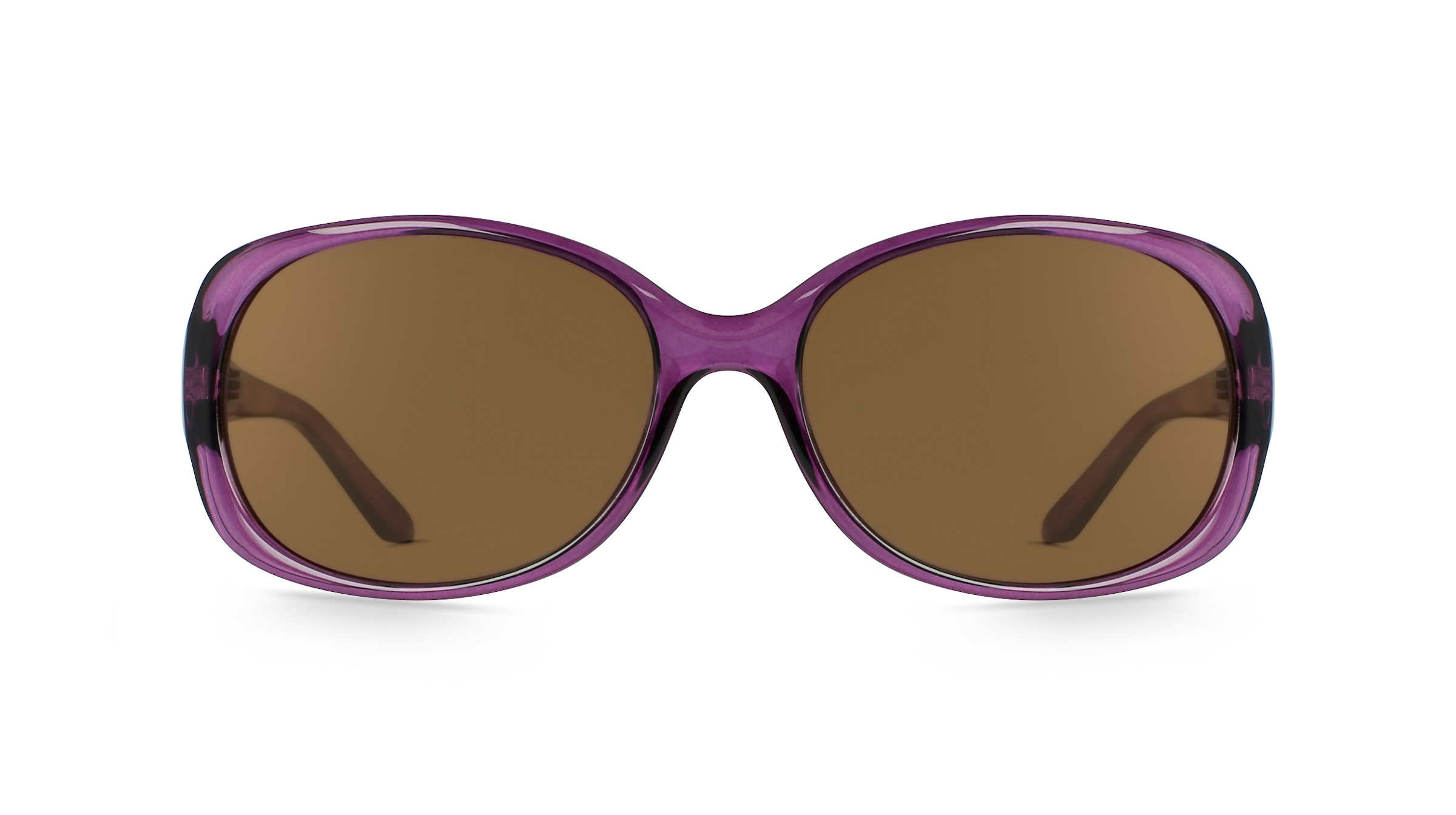 Fielmann G 2091 SUN FA Damen-Sonnenbrille Vollrand Oval TR90-Gestell, lila
