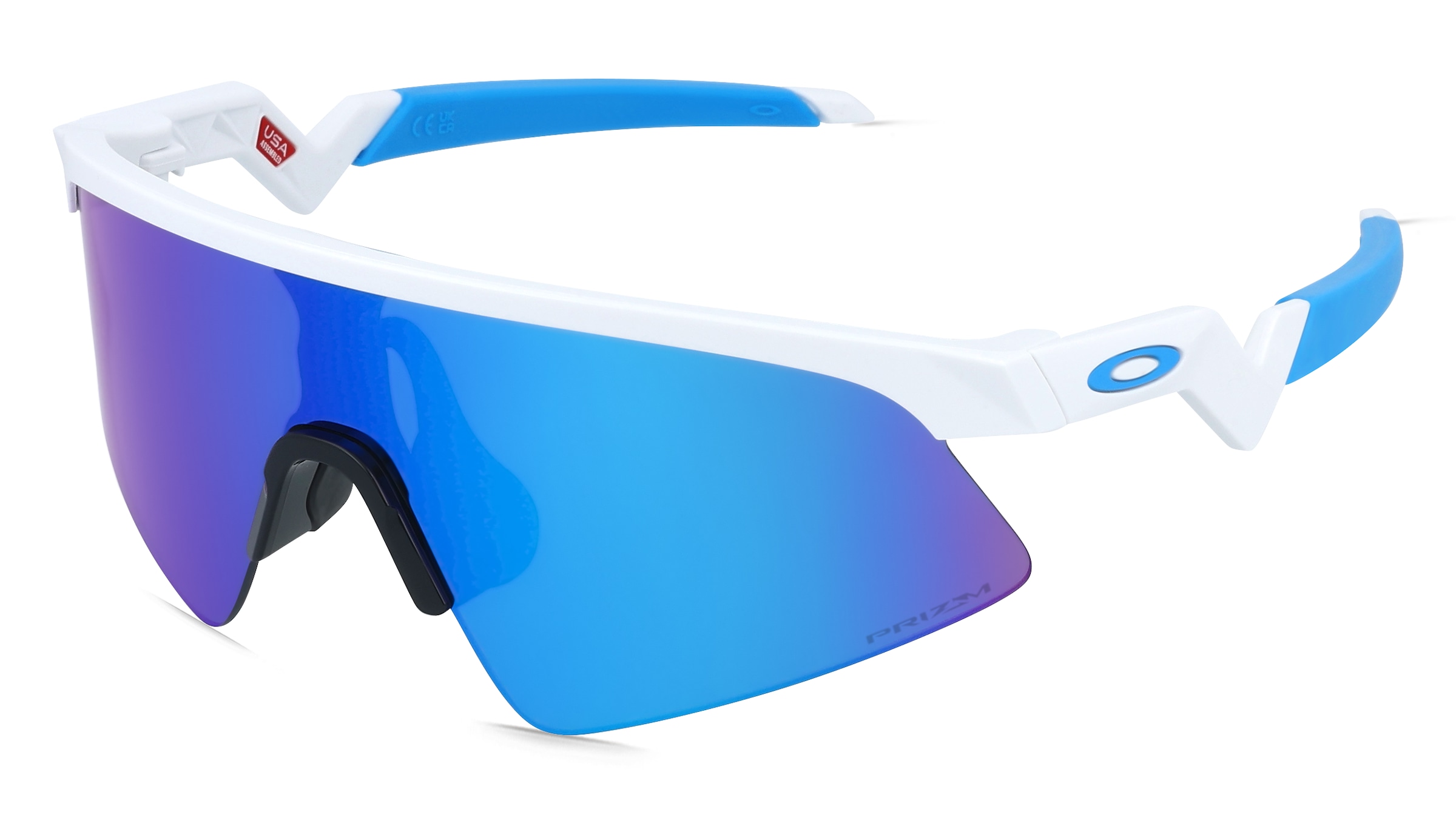 Oakley OJ9015 RESISTOR SWEEP Kinder-Sonnenbrille Randlos Eckig Kunststoff-Gestell, Weiß