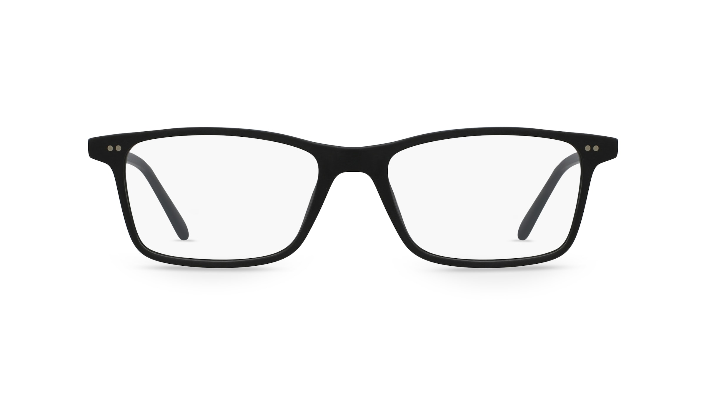 Fielmann IC 009 CL Herren-Brille inkl. Gläser Vollrand Eckig Acetat-Gestell 53mm/16mm/140mm, schwarz