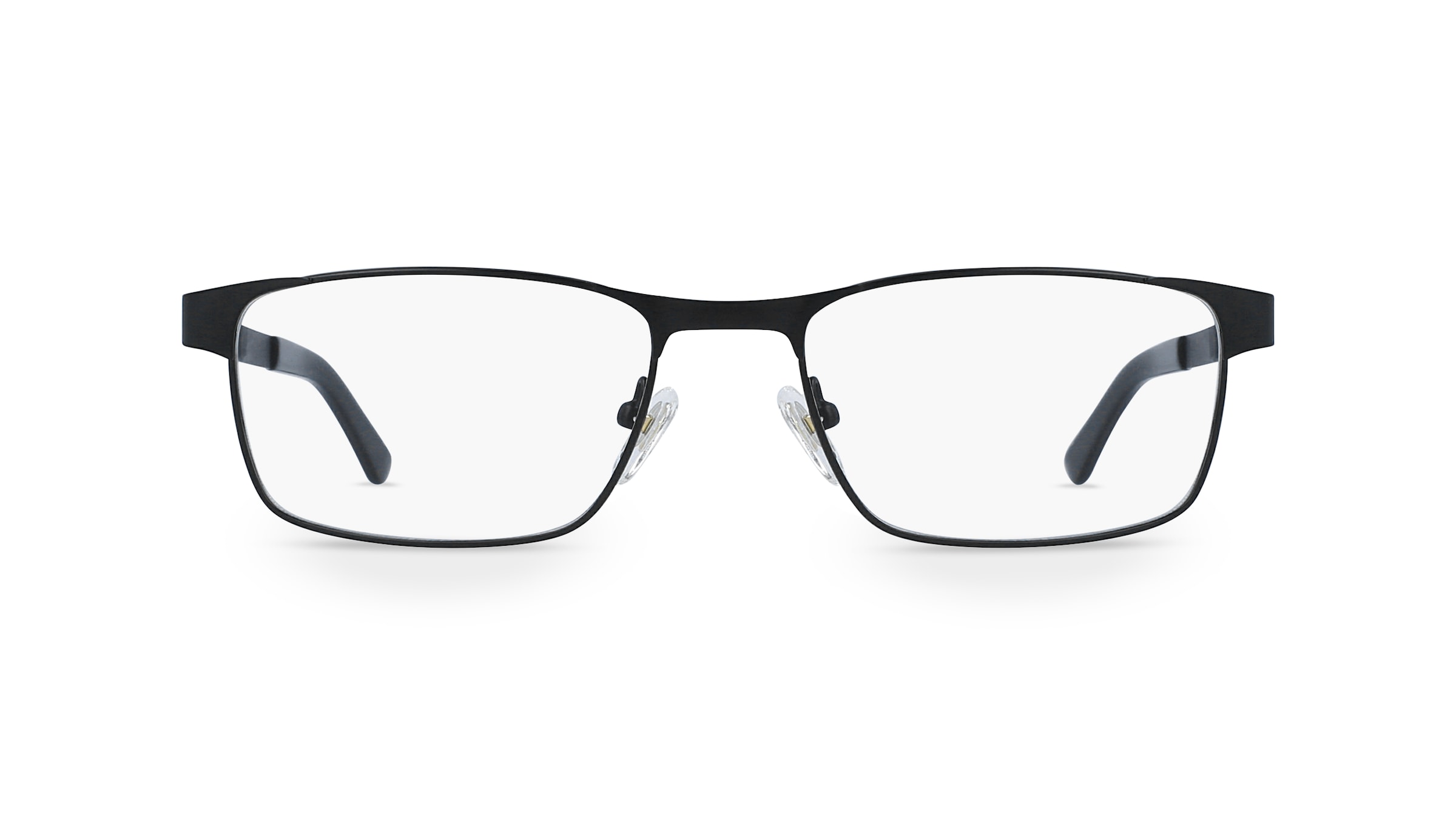 Fielmann OPH 9777 FLEX FA Herren-Brille inkl. Gläser Vollrand Eckig Metall-Gestell 54mm/17mm/135mm, schwarz