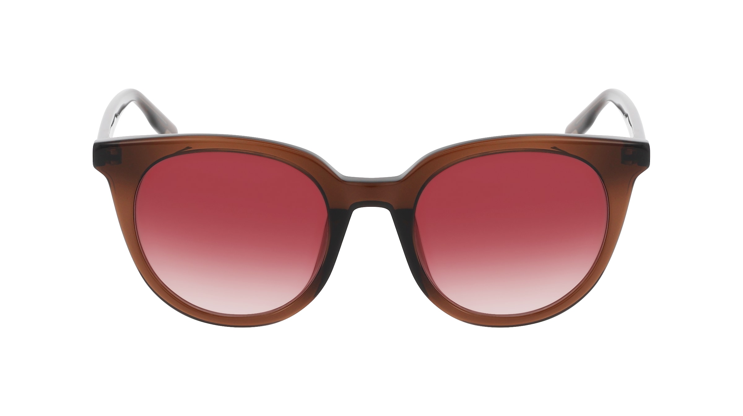 Tom Tailor 676005 Damen-Sonnenbrille Vollrand Panto Kunststoff-Gestell, braun