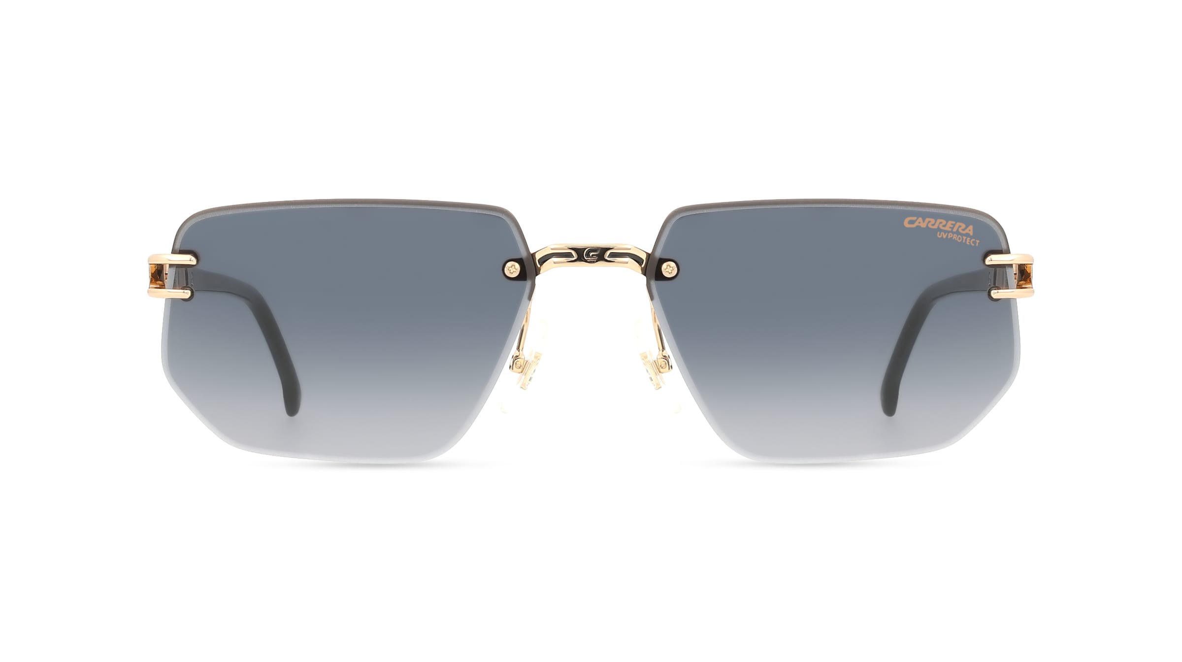 Carrera 1070/S Herren-Sonnenbrille Vollrand Eckig Metall-Gestell, Gold