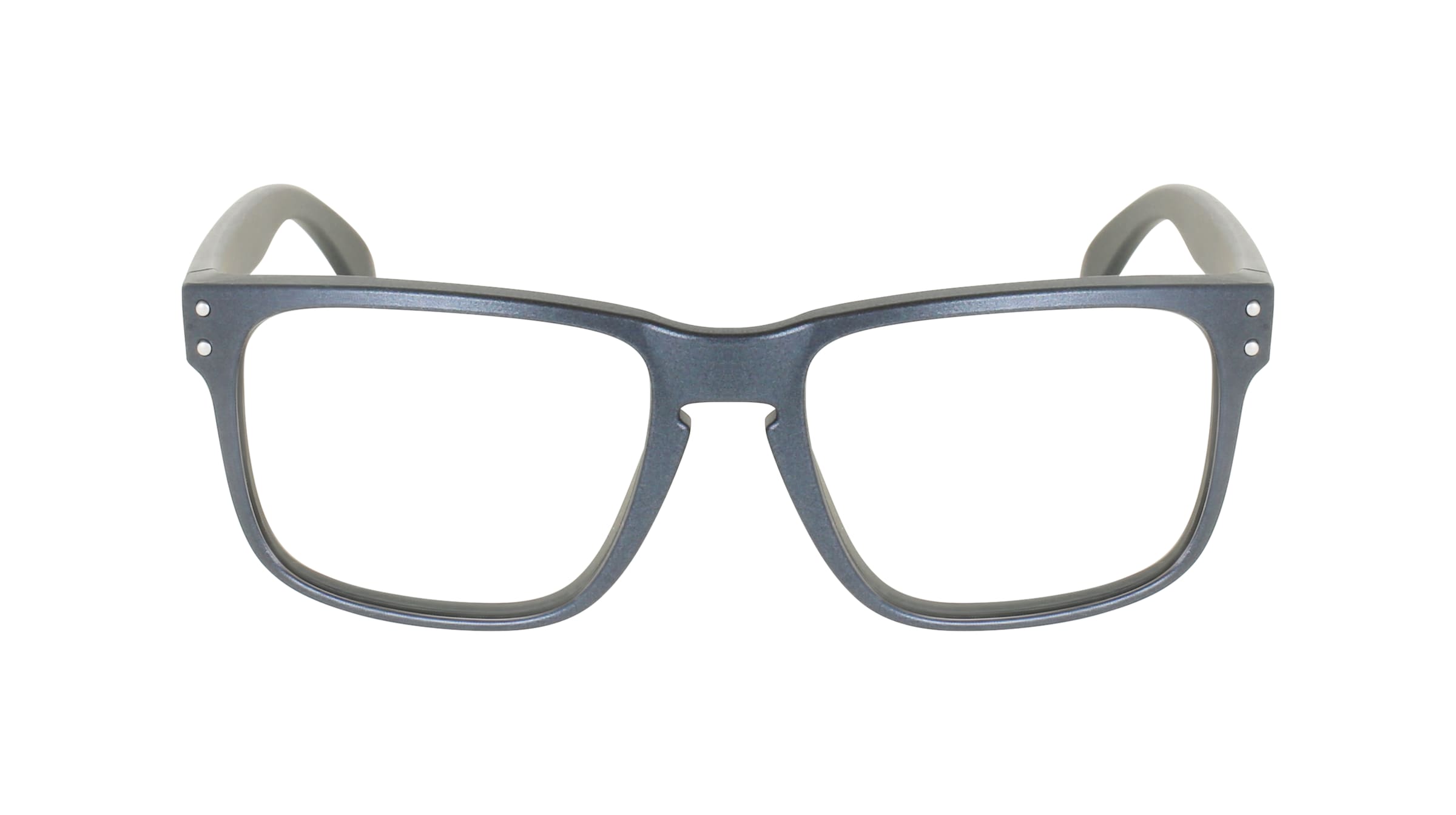 Oakley OX8156 Herren-Brille inkl. Gläser Vollrand Quadratisch Kunststoff-Gestell 54/18/137, blau