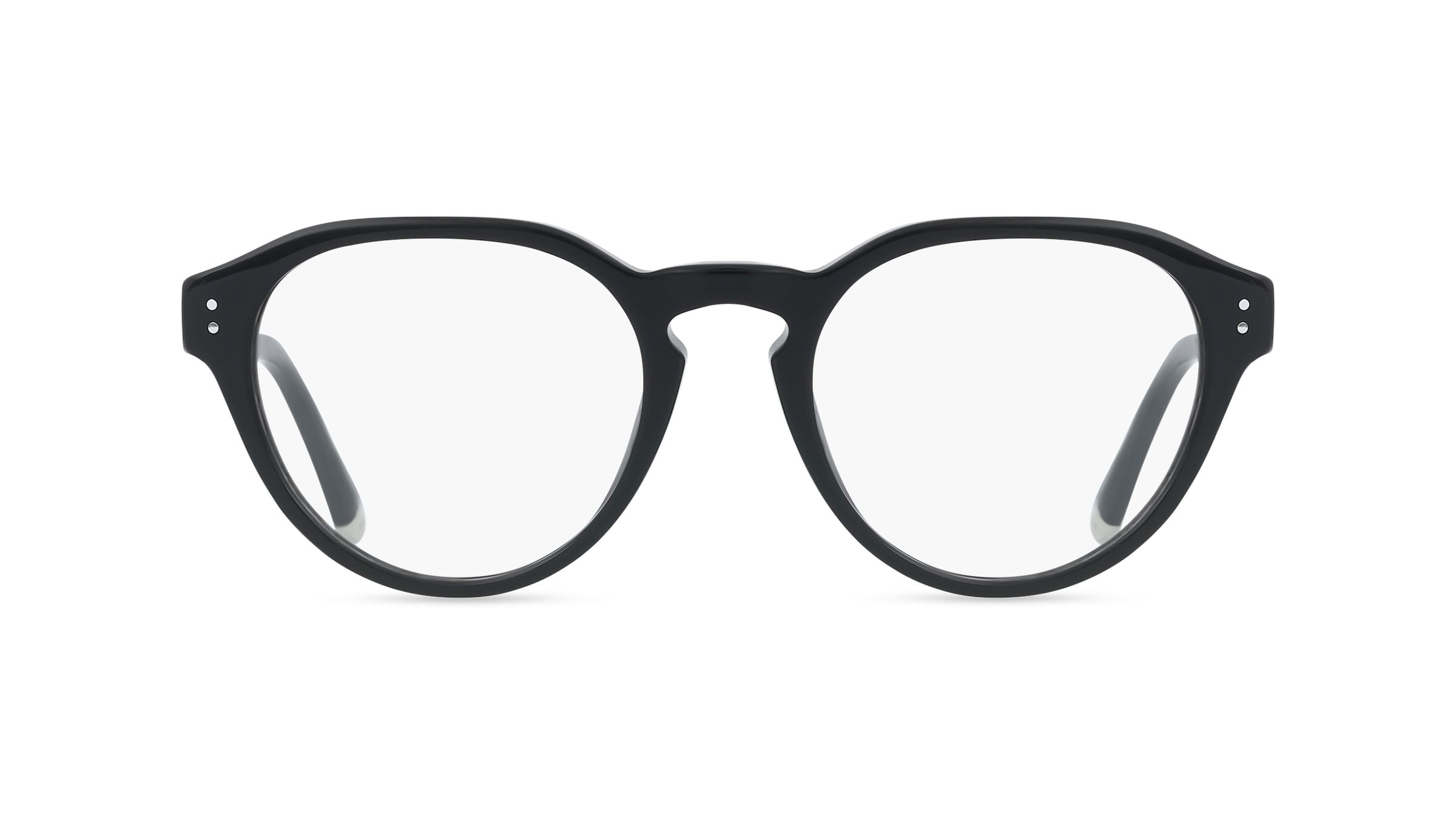 Polo Ralph Lauren PH2304U Herren-Brille inkl. Gläser Vollrand Panto Acetat-Gestell 50/20/145, Schwarz