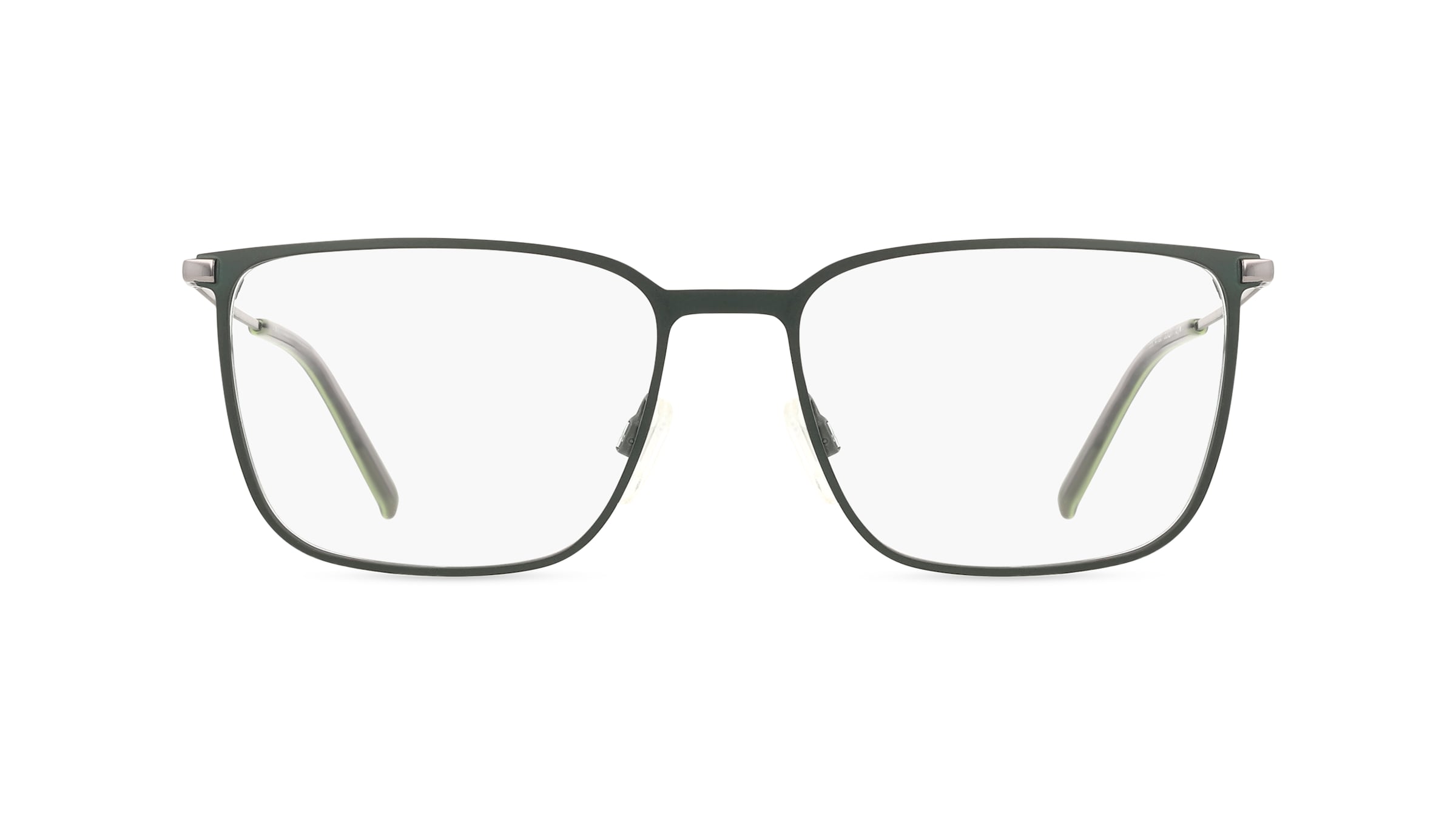 Fielmann 2217 CL Herren-Brille inkl. Gläser Vollrand Eckig Edelstahl-Gestell 55mm/17mm/145mm, schwarz