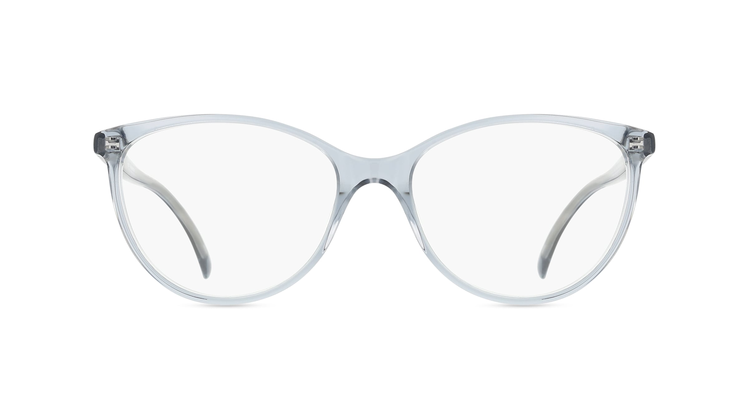 Fielmann LN 002 CL Damen-Brille inkl. Gläser Vollrand Butterfly Acetat-Gestell 53mm/16mm/135mm, grau