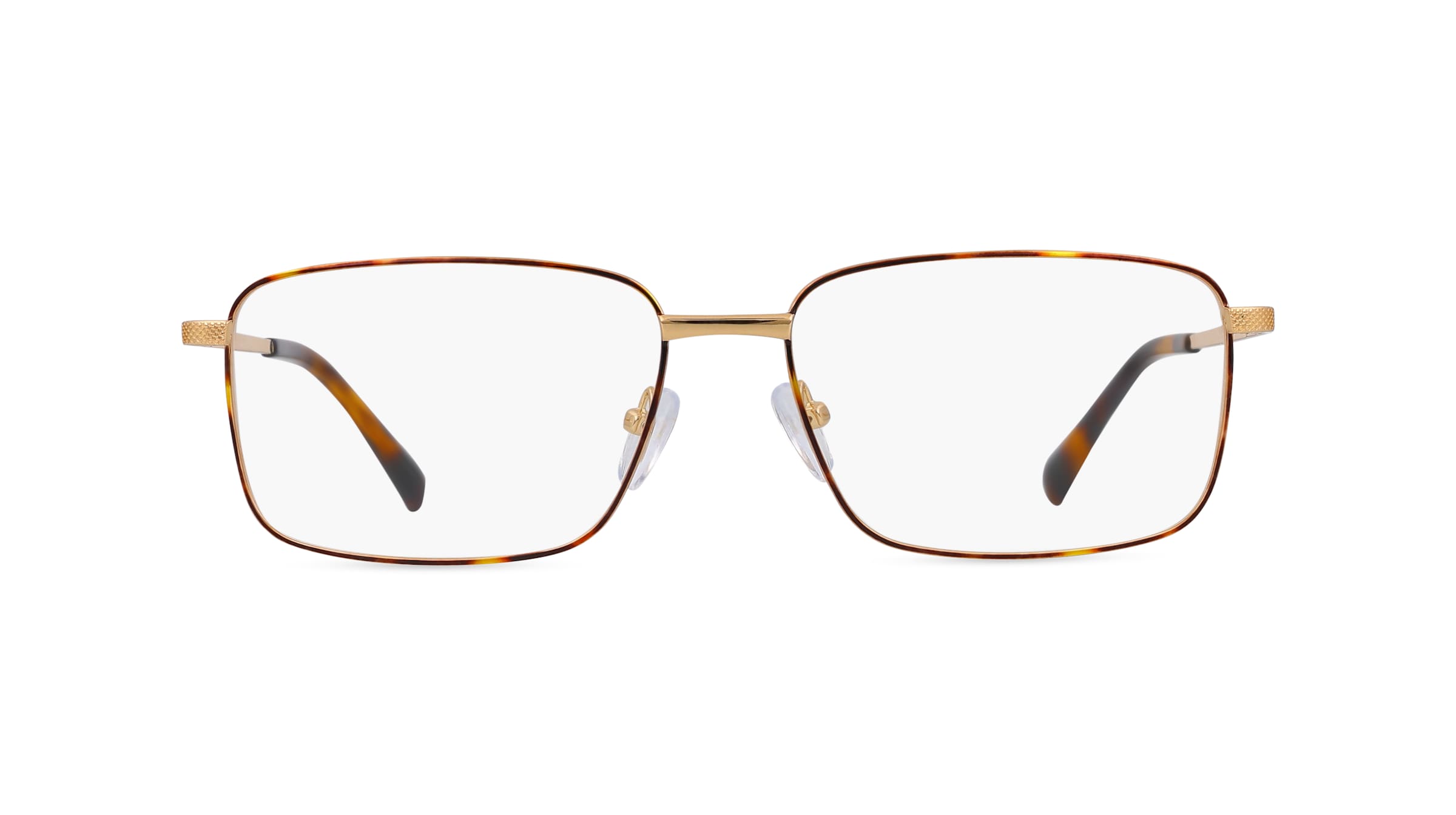 Fielmann BD 555 CL Herren-Brille inkl. Gläser Vollrand Eckig Edelstahl-Gestell 58mm/16mm/145mm, braun