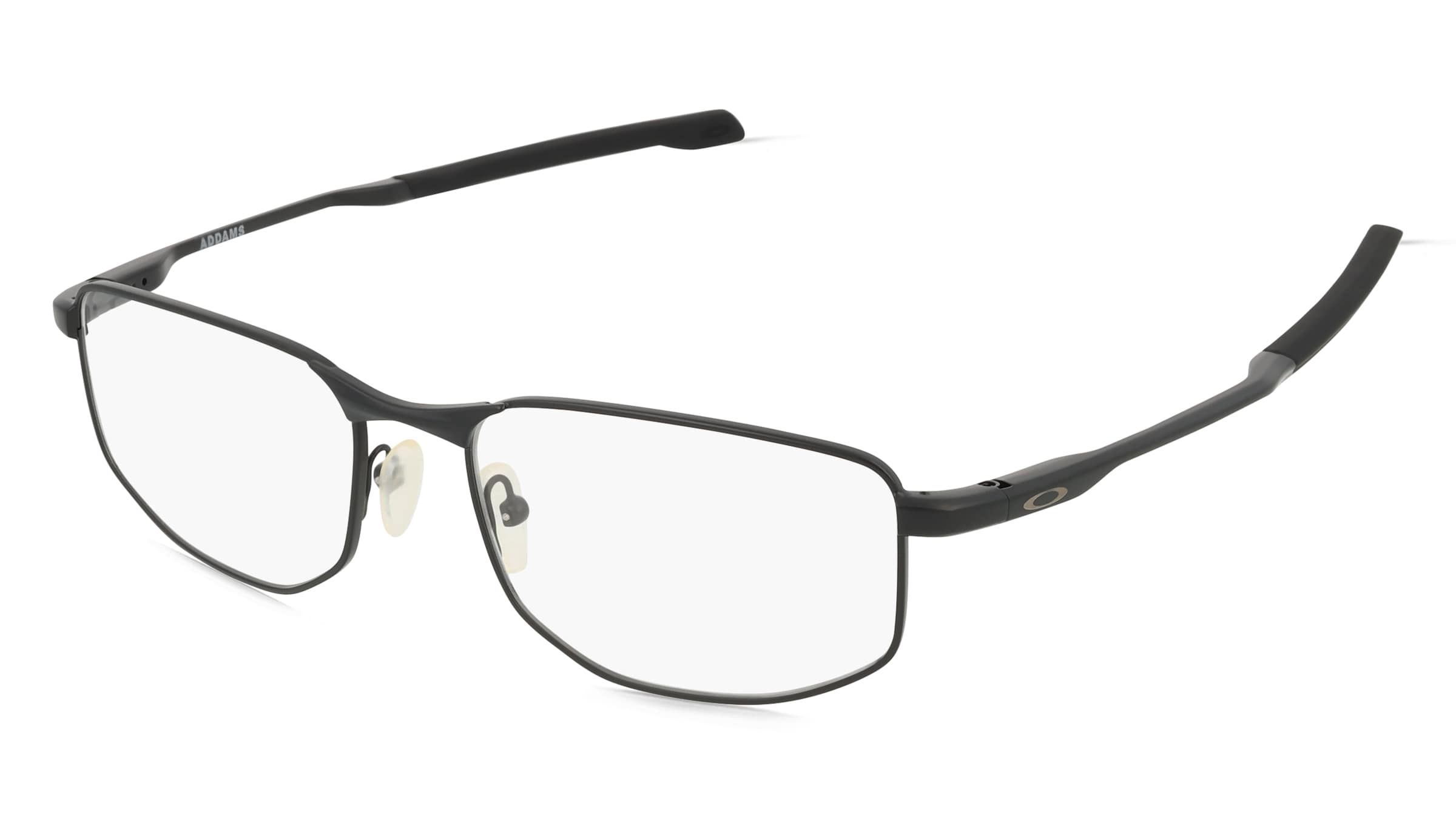 Oakley OX3012 ADDAMS Herren-Brille inkl. Gläser Vollrand Eckig Metall-Gestell 54mm/17mm/140mm, schwarz