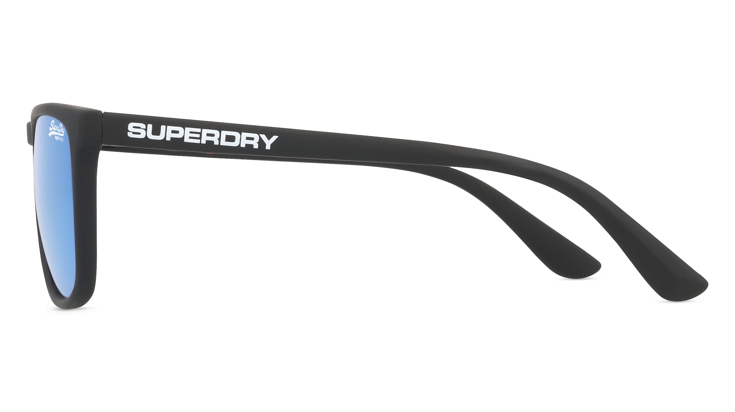 Thumbnail - Superdry SHOCKWAVE Unisex-Sonnenbrille Vollrand Quadratisch Kunststoff-Gestell, Schwarz