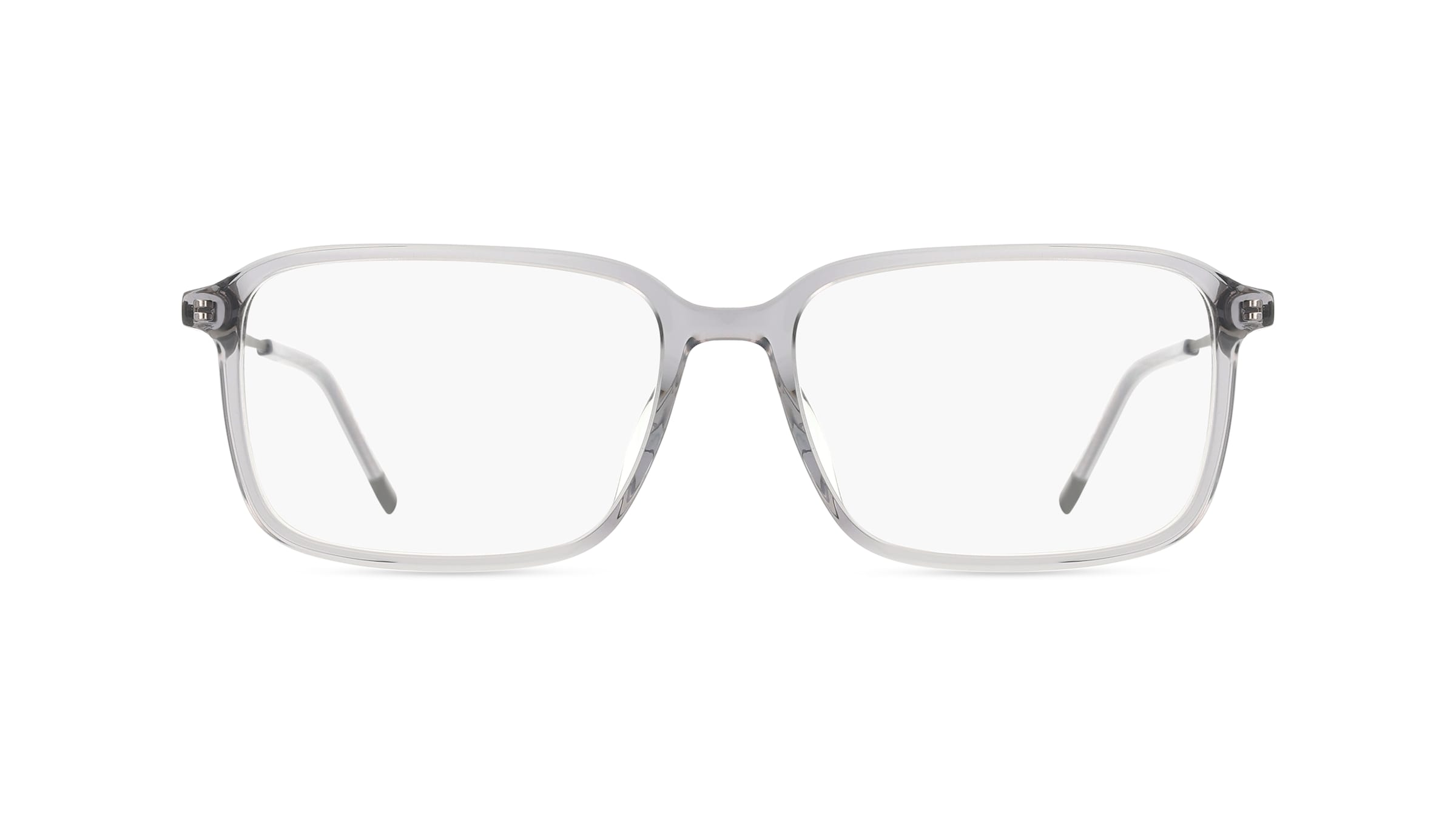 Hugo 108878 Herren-Brille inkl. Gläser Vollrand Eckig Acetat-Gestell 39mm/16mm/145mm, grau