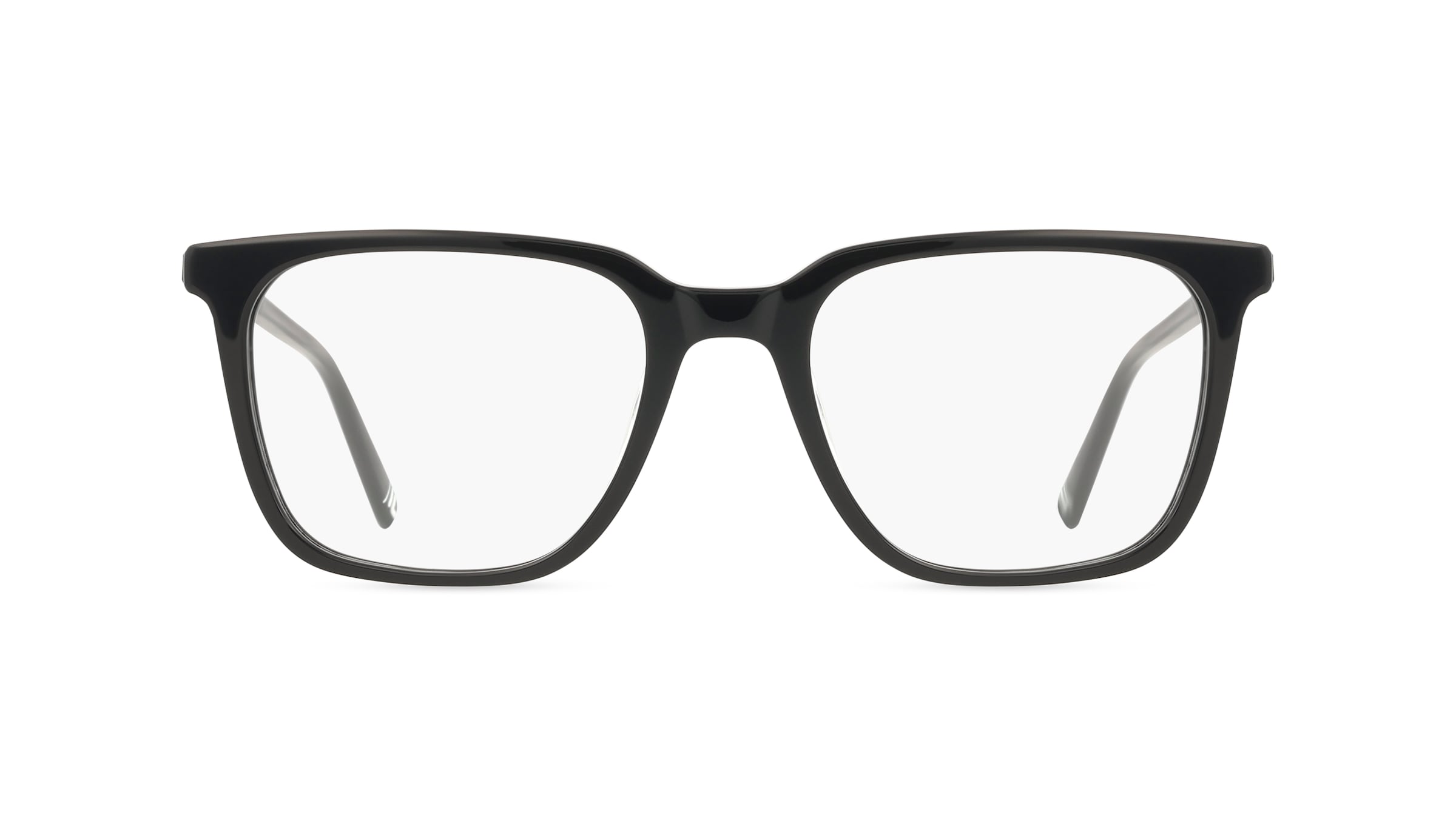 Fila VFI876 Herren-Brille inkl. Gläser Vollrand Eckig Kunststoff-Gestell 53mm/19mm/145mm, Schwarz