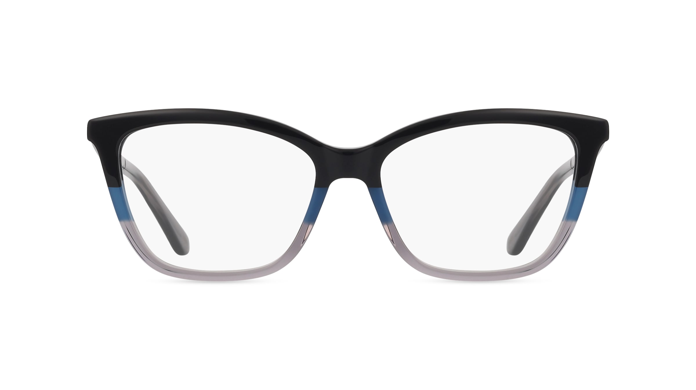 Calvin Klein CK23545 Unisex-Brille inkl. Gläser Vollrand Cateye Kunststoff-Gestell 53mm/15mm/145mm, blau