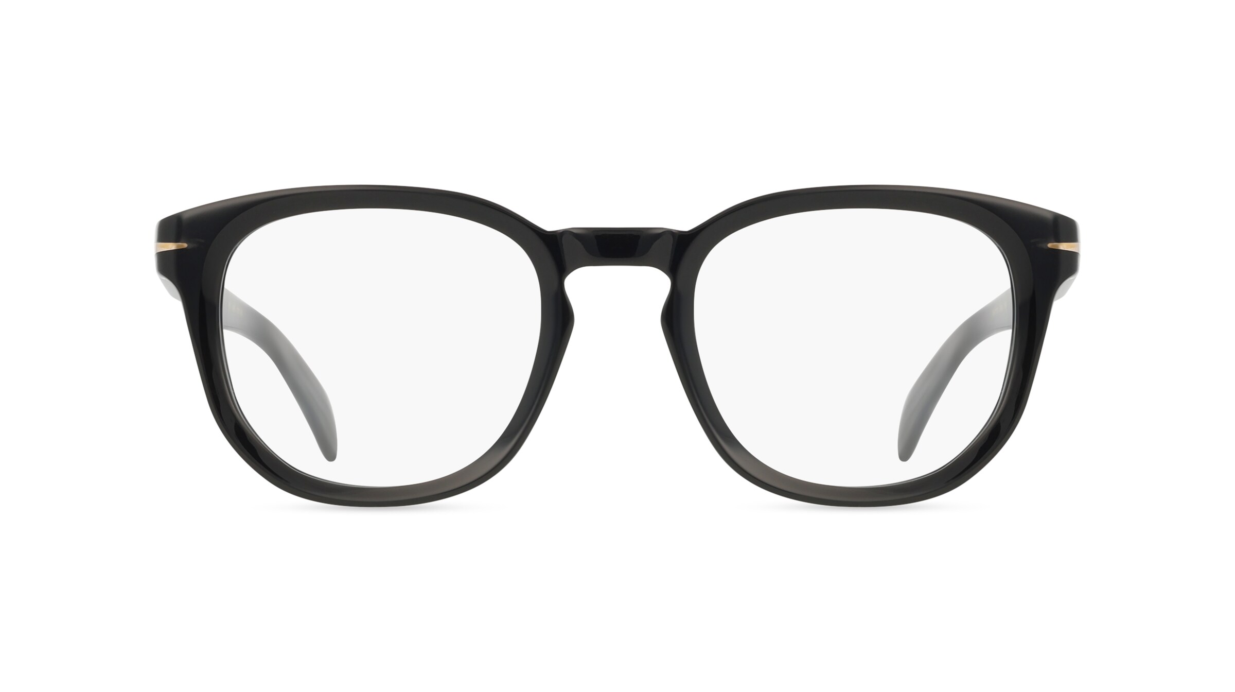 David Beckham DB 7050 Herren-Brille inkl. Gläser Vollrand Eckig Acetat-Gestell 50mm/22mm/150mm, schwarz