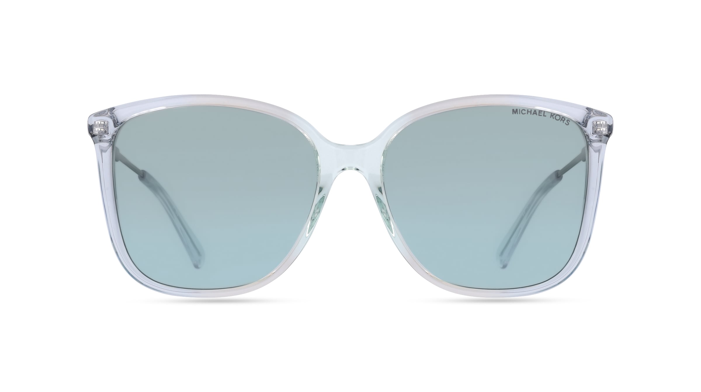 Michael Kors MK2169 AVELLINO Damen-Sonnenbrille Vollrand Eckig Acetat-Gestell, transparent