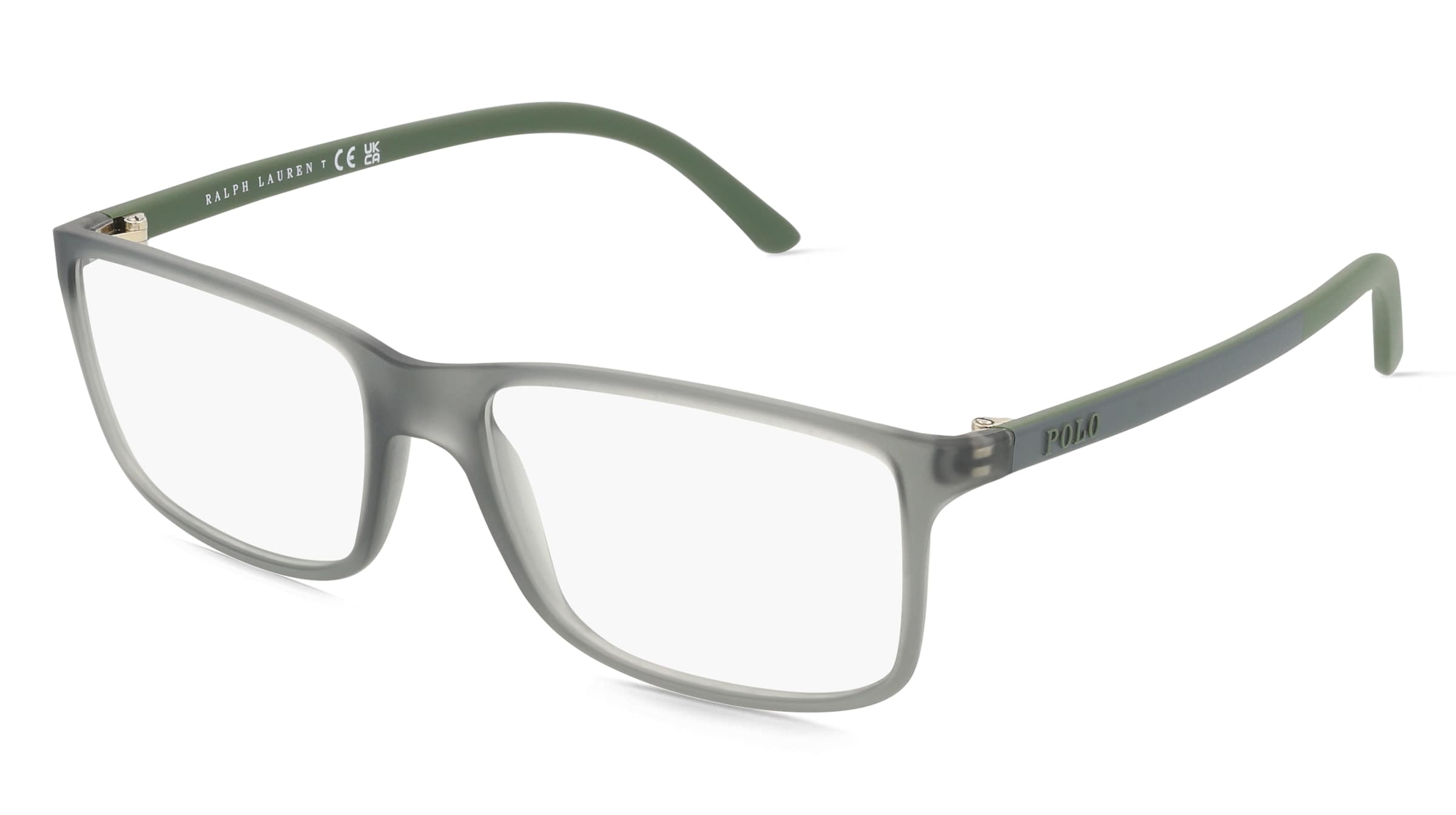 Polo Ralph Lauren 0PH2126 Herren-Brille inkl. Gläser Vollrand Quadratisch Acetat-Gestell 55/16/145, Grau