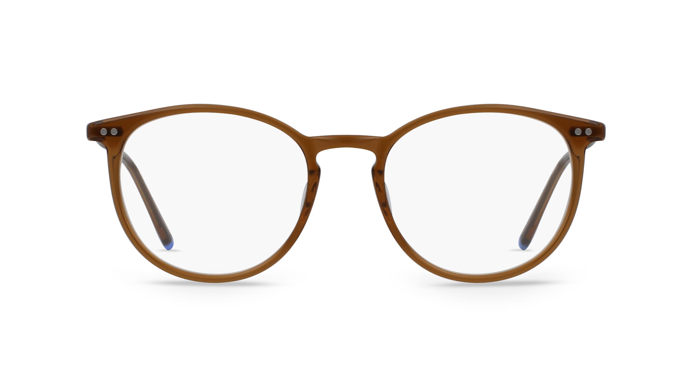 Humphrey’s eyewear 581066 Unisex-Brille inkl. Gläser Vollrand Panto Kunststoff-Gestell 47mm/17mm/140mm, braun