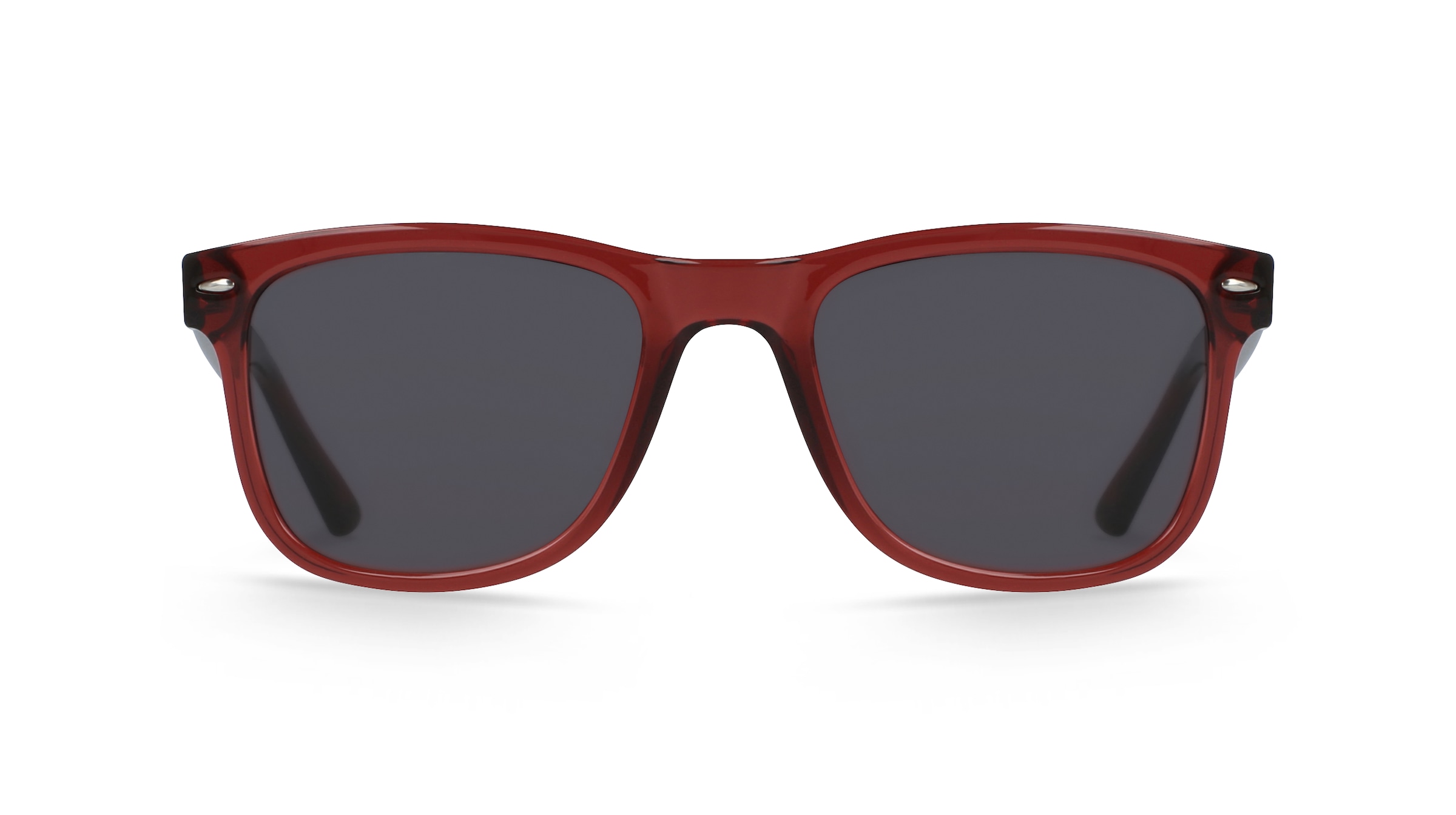 Fielmann MC 534 SUN CL TOBY Unisex-Sonnenbrille Vollrand Eckig Propionat-Gestell, rot