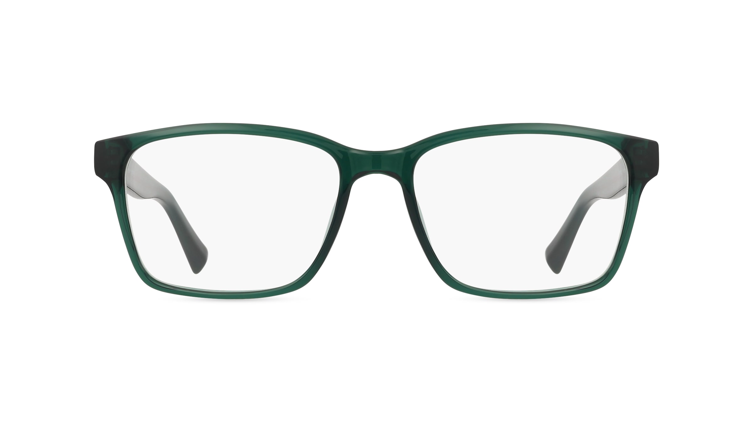 Fielmann OU 043 CL JASPER Herren-Brille inkl. Gläser Vollrand Eckig Acetat-Gestell 55mm/16mm/145mm, grün