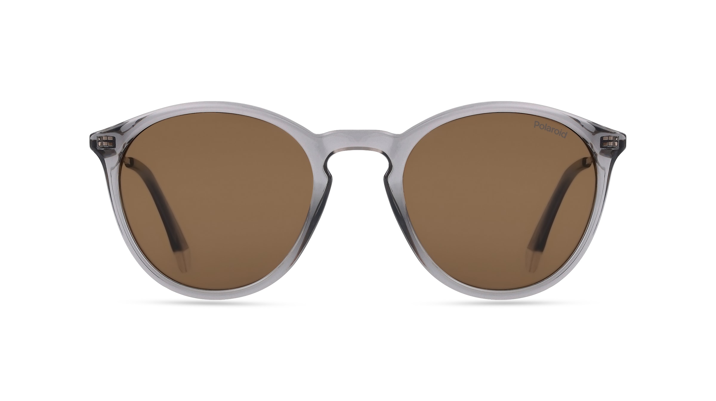 Polaroid PLD 4129/S/X Unisex-Sonnenbrille Vollrand Panto Kunststoff-Gestell, grau