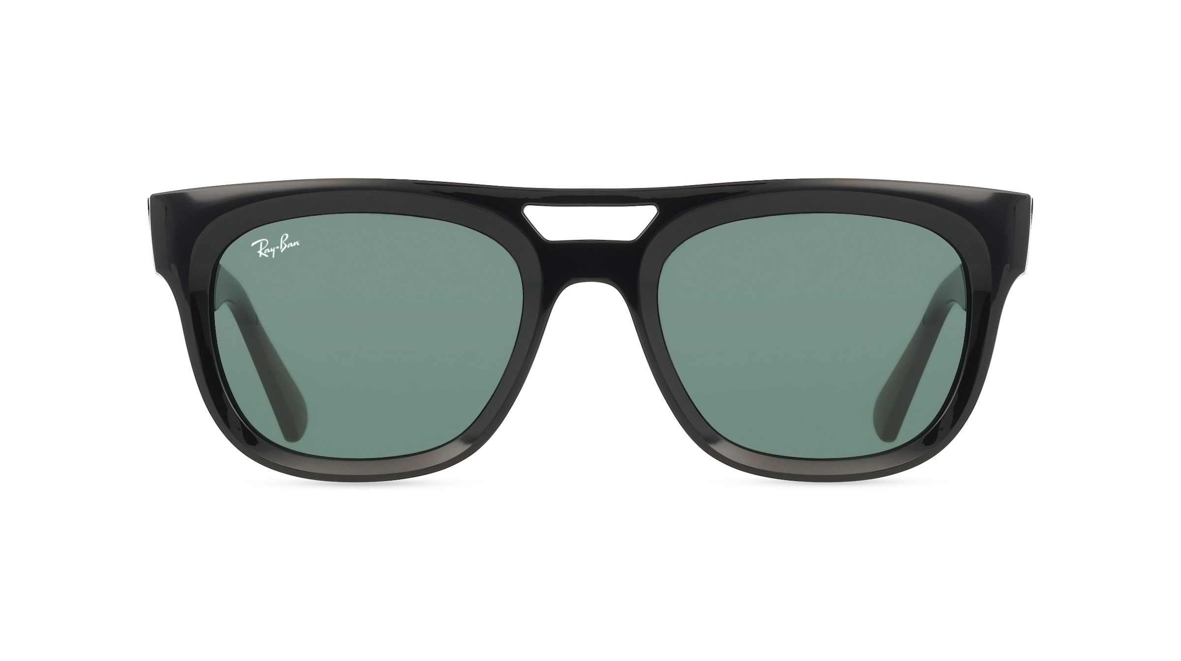 Ray-Ban RB4426 PHIL Damen-Sonnenbrille Vollrand Eckig Acetat-Gestell, schwarz