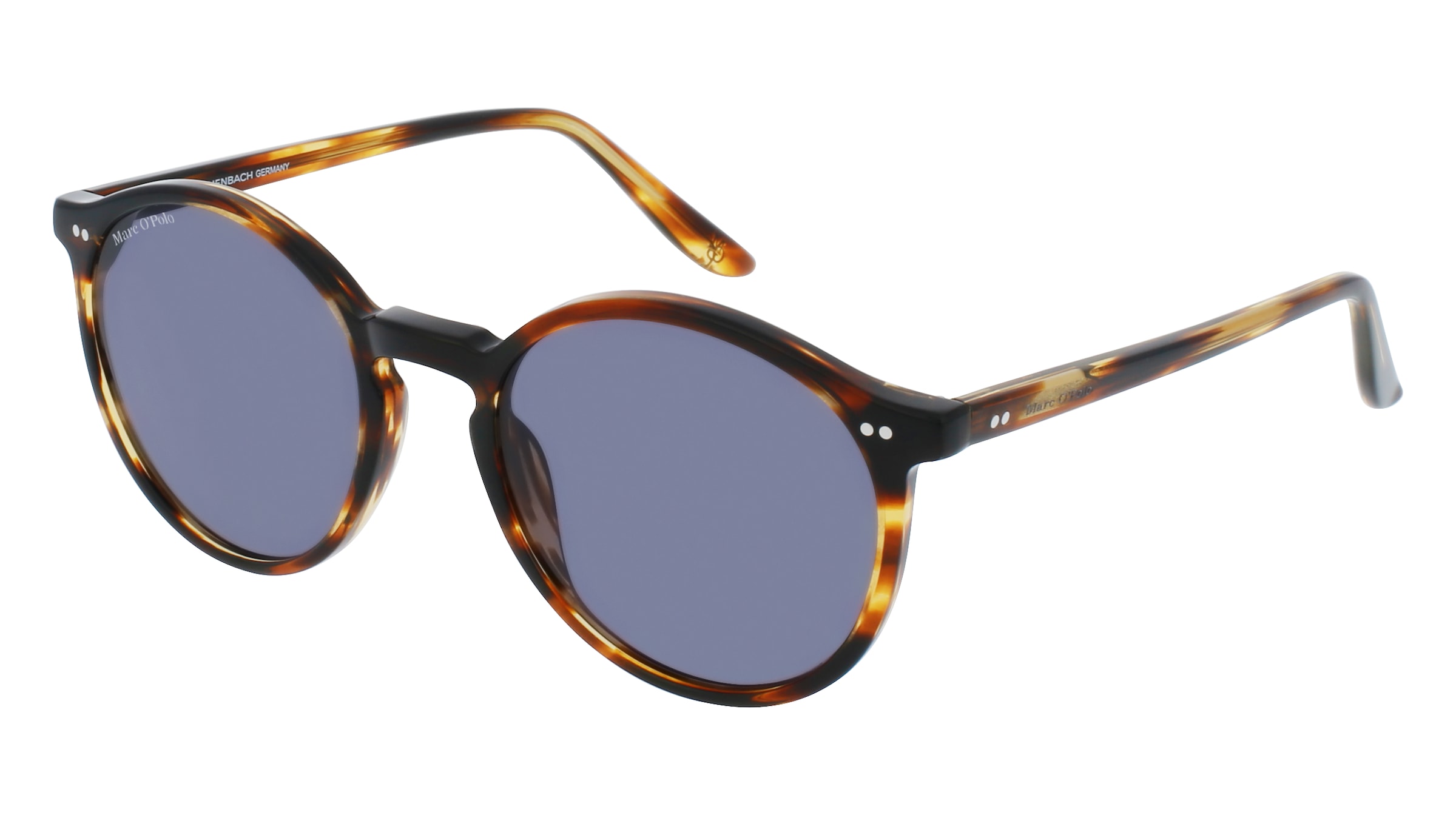Marc O’Polo Eyewear 506112 Unisex-Sonnenbrille Vollrand Panto Kunststoff-Gestell, Havanna
