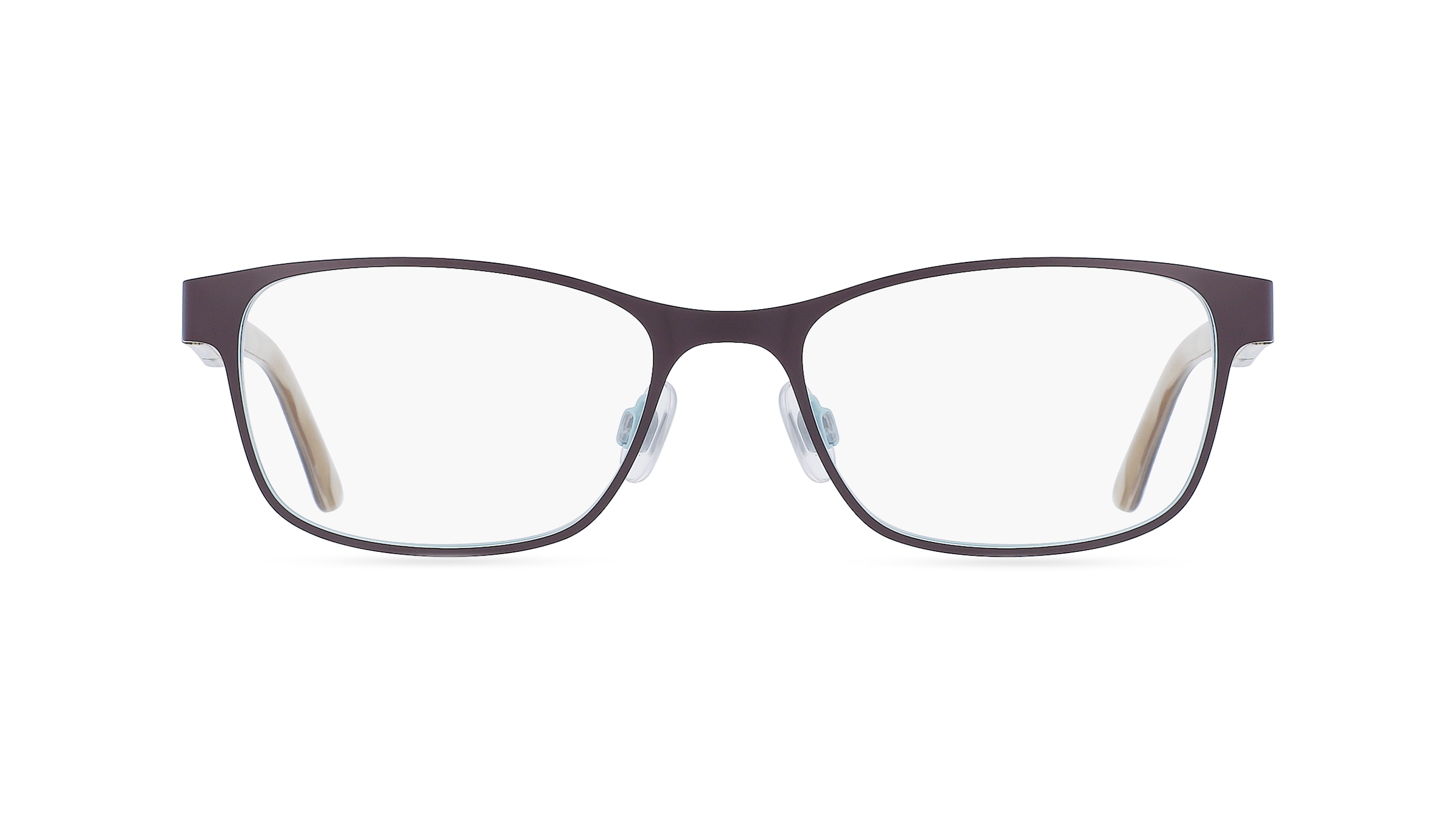 Mexx 5166 Damen-Brille inkl. Gläser Vollrand Eckig Metall-Gestell 52mm/17mm/135mm, braun