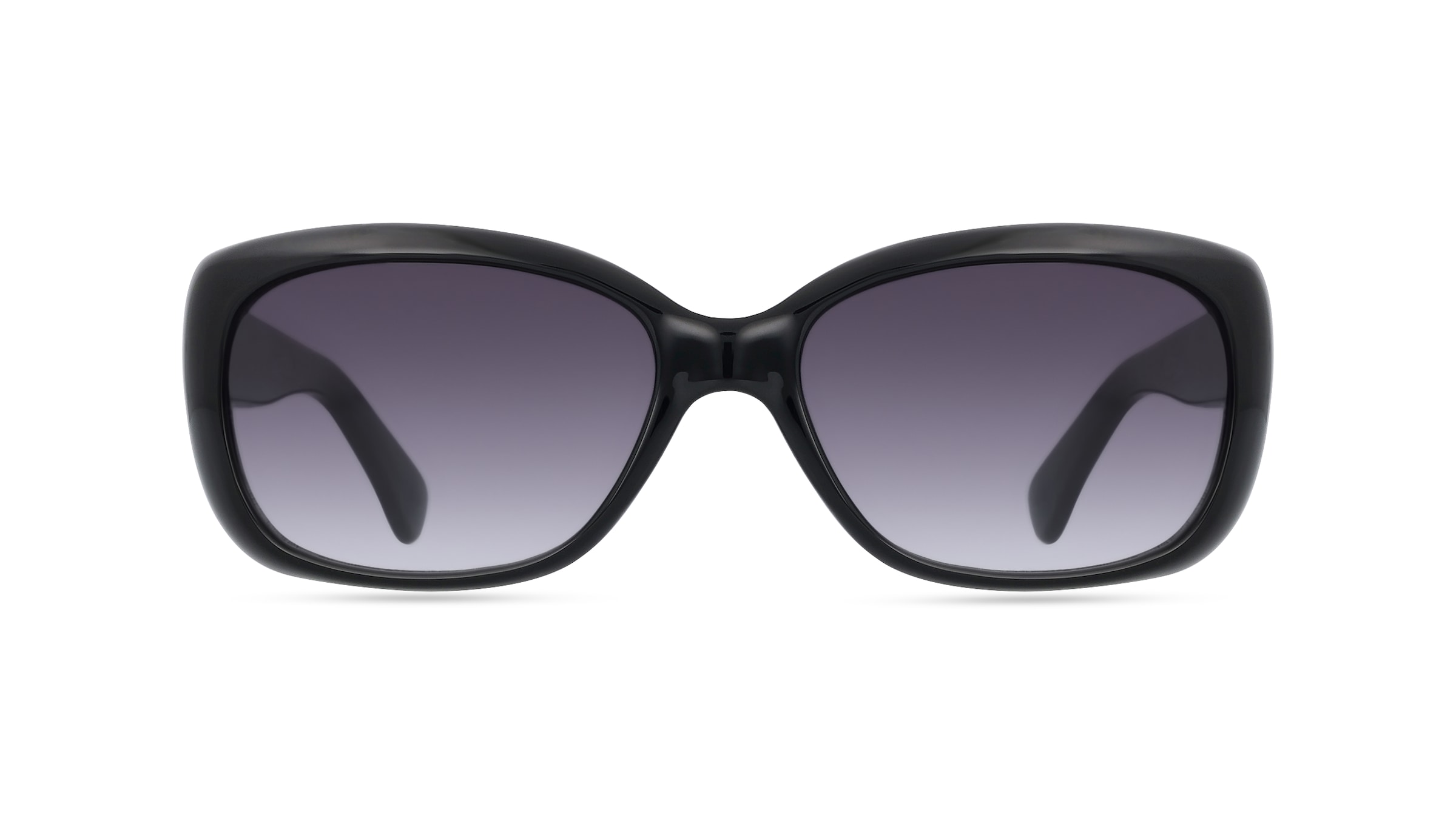 Fielmann OU 033 SUN CL Damen-Sonnenbrille Vollrand Eckig Acetat-Gestell, schwarz