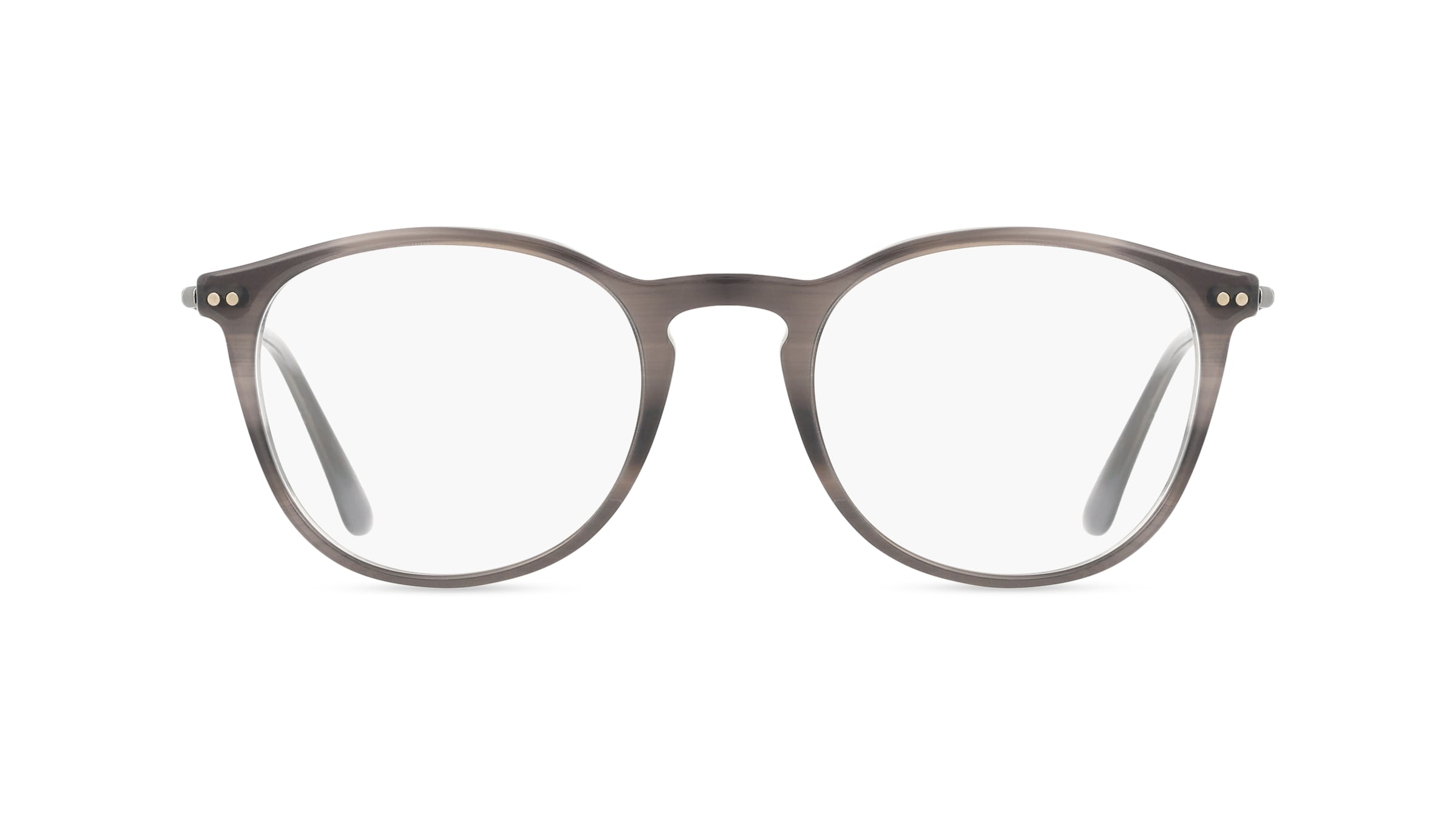 Giorgio Armani AR7125 Herren-Brille inkl. Gläser Vollrand Panto Acetat-Gestell 50/20/145, Grau