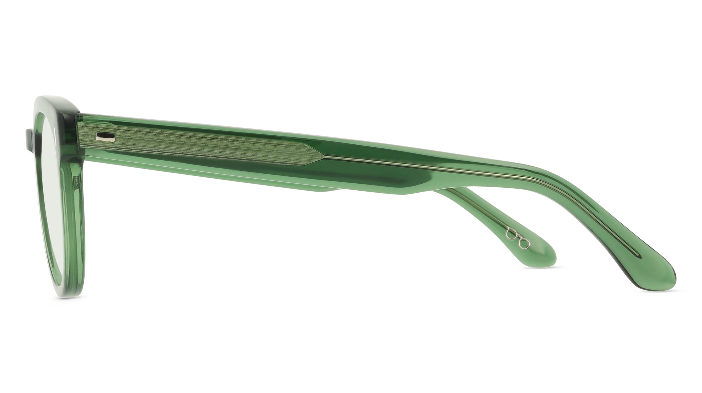 Thumbnail - Fielmann AB 004 CL Unisex-Brille inkl. Gläser Vollrand Panto Acetat-Gestell 49mm/22mm/150mm, grün