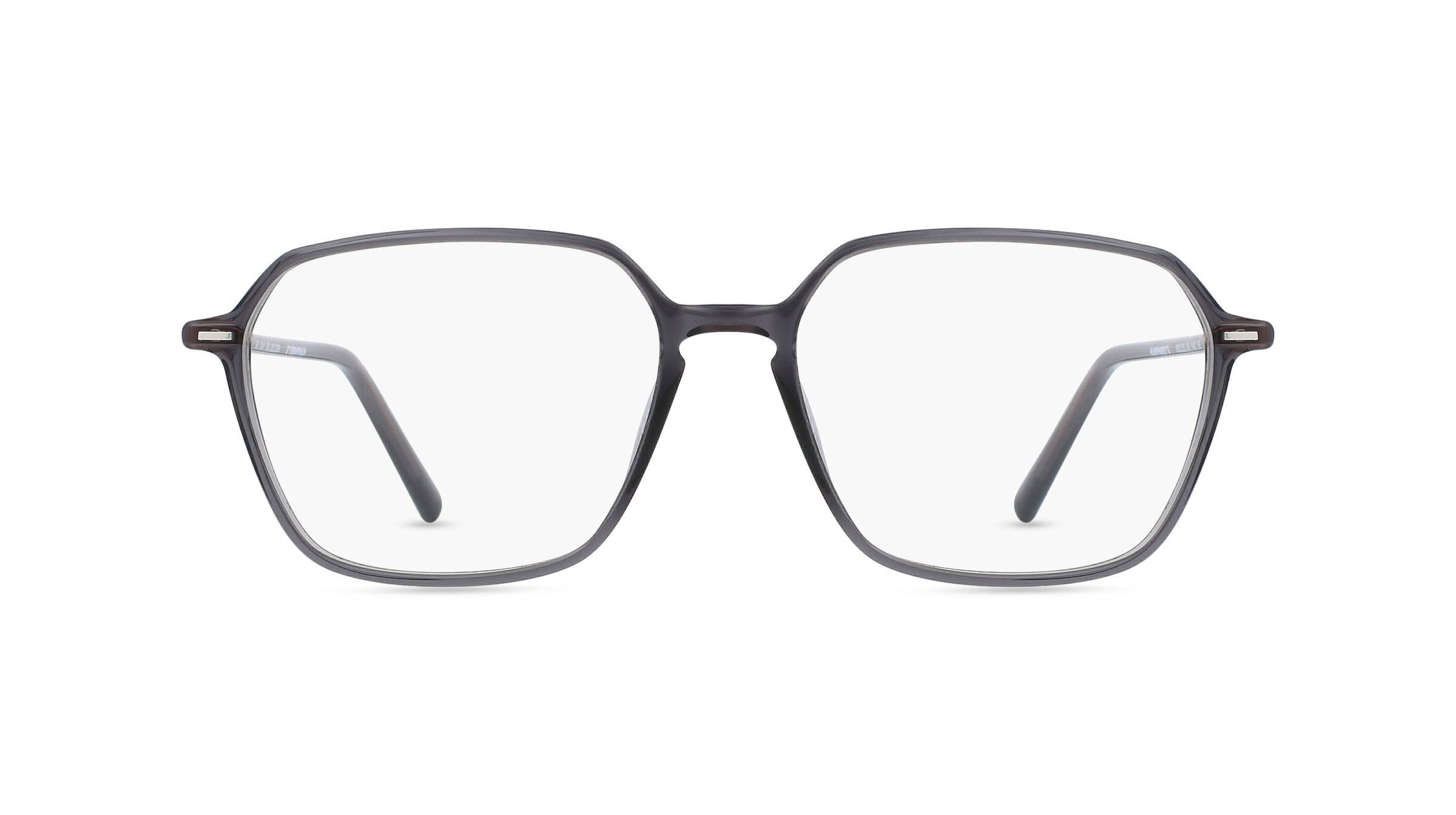 Humphrey’s eyewear 583125 Damen-Brille inkl. Gläser Vollrand Eckig Acetat-Gestell 54mm/16mm/140mm, grau