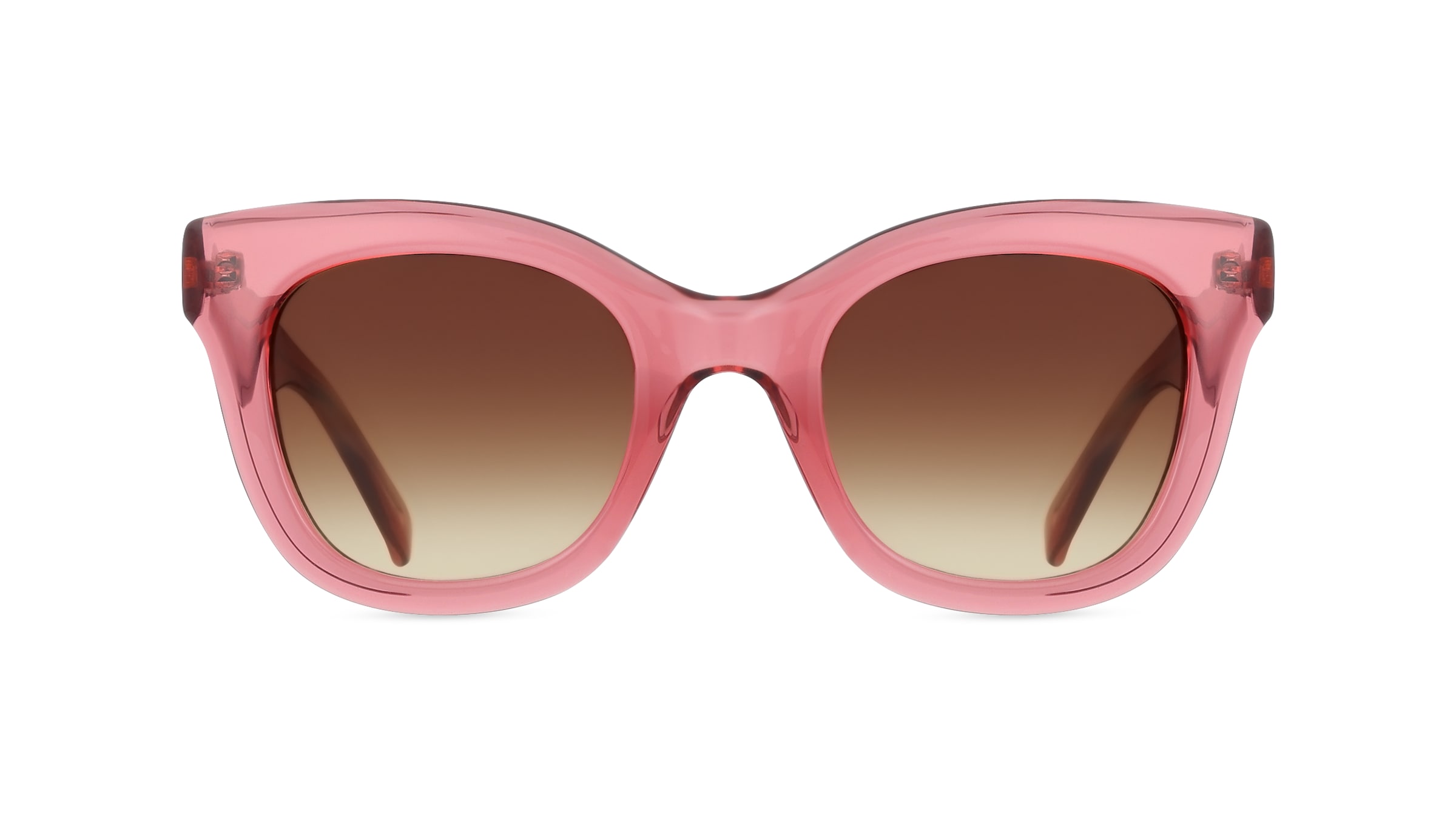 Fielmann OU 037 SUN FA ZOE Damen-Sonnenbrille Vollrand Butterfly Acetat-Gestell, pink