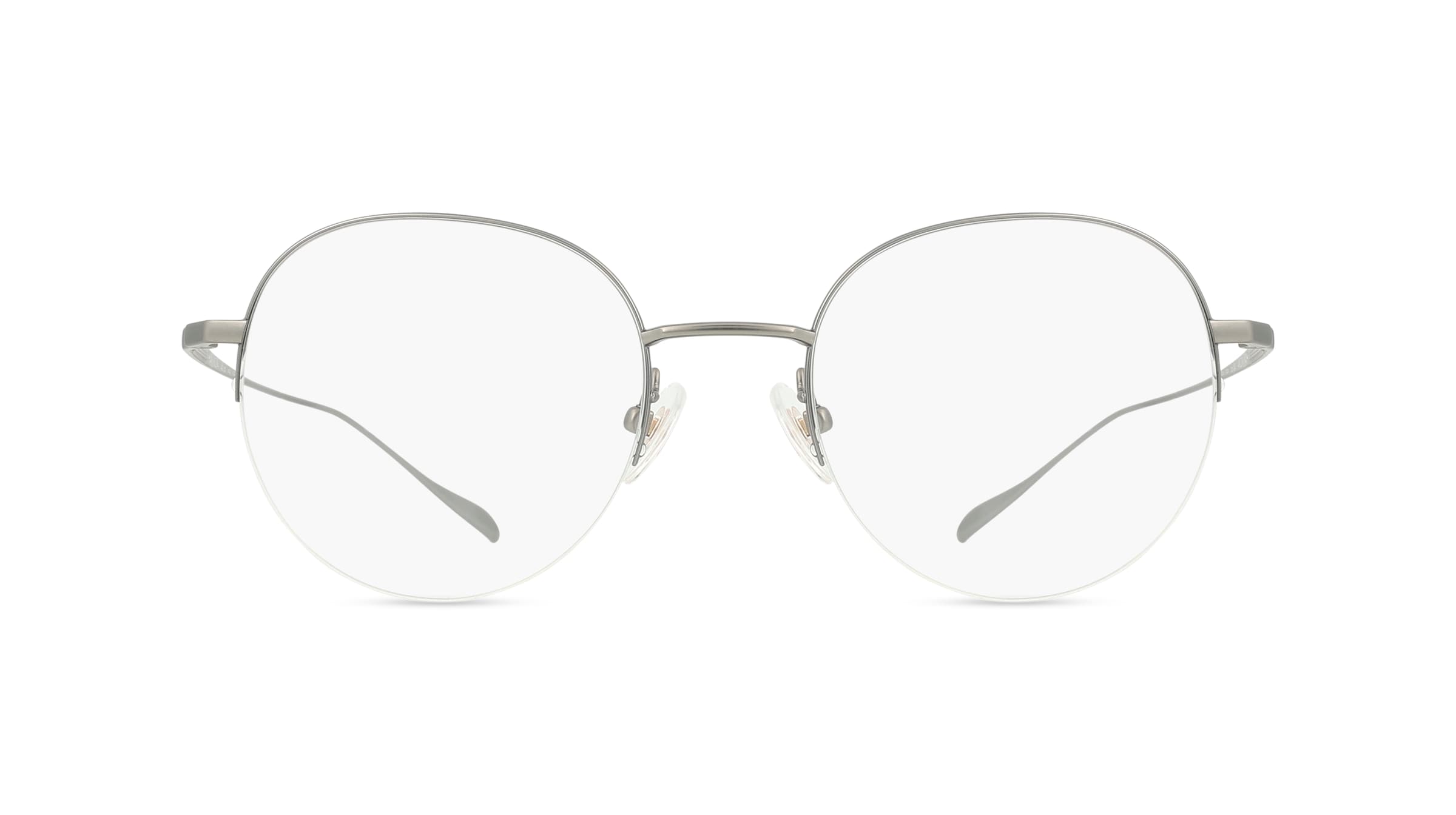 Fielmann TITANIUM 205 CL KAI Unisex-Brille inkl. Gläser Nylor Panto Titan-Gestell 49mm/19mm/145mm, grau