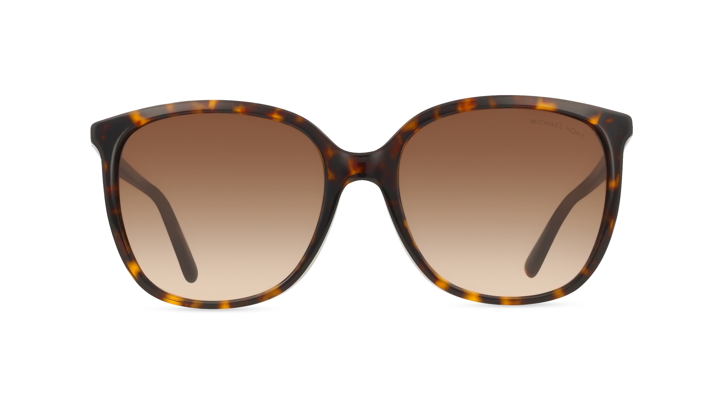 Michael Kors MK2137U Damen-Sonnenbrille Vollrand Eckig Acetat-Gestell, braun