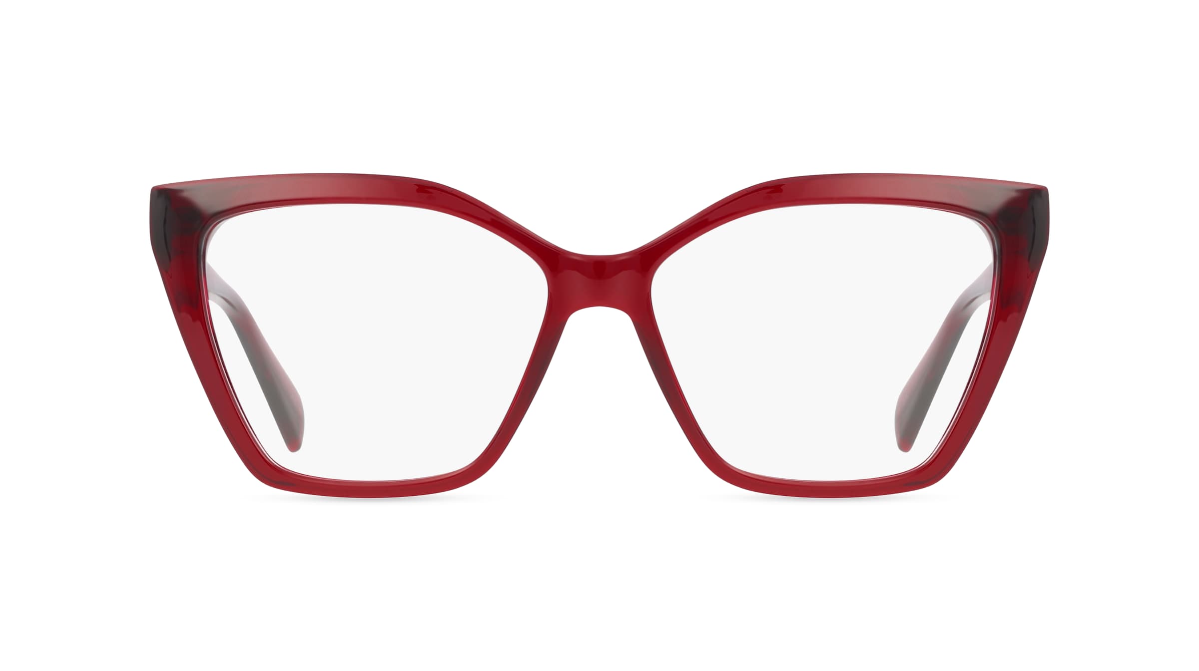 Liu Jo LJ2822 Damen-Brille inkl. Gläser Vollrand Butterfly Acetat-Gestell 54mm/15mm/140mm, rot