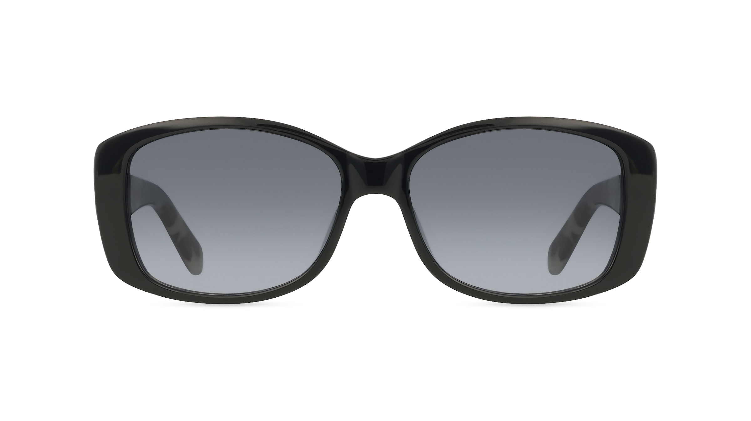 Fossil 2138/S Damen-Sonnenbrille Vollrand Eckig Acetat-Gestell, schwarz