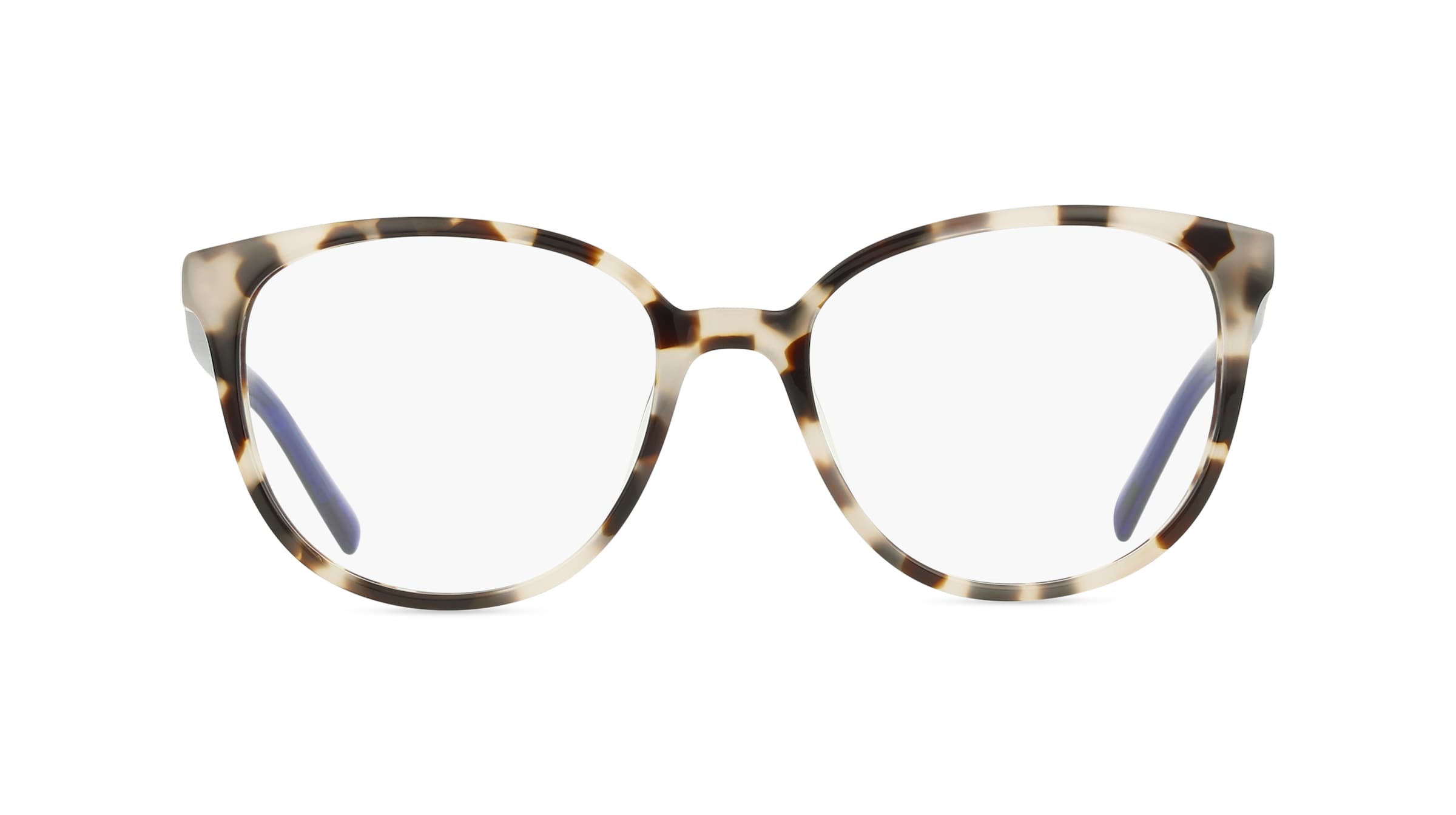 DKNY DK5059 Damen-Brille inkl. Gläser Vollrand Rund Acetat-Gestell 51mm/17mm/135mm, weiß