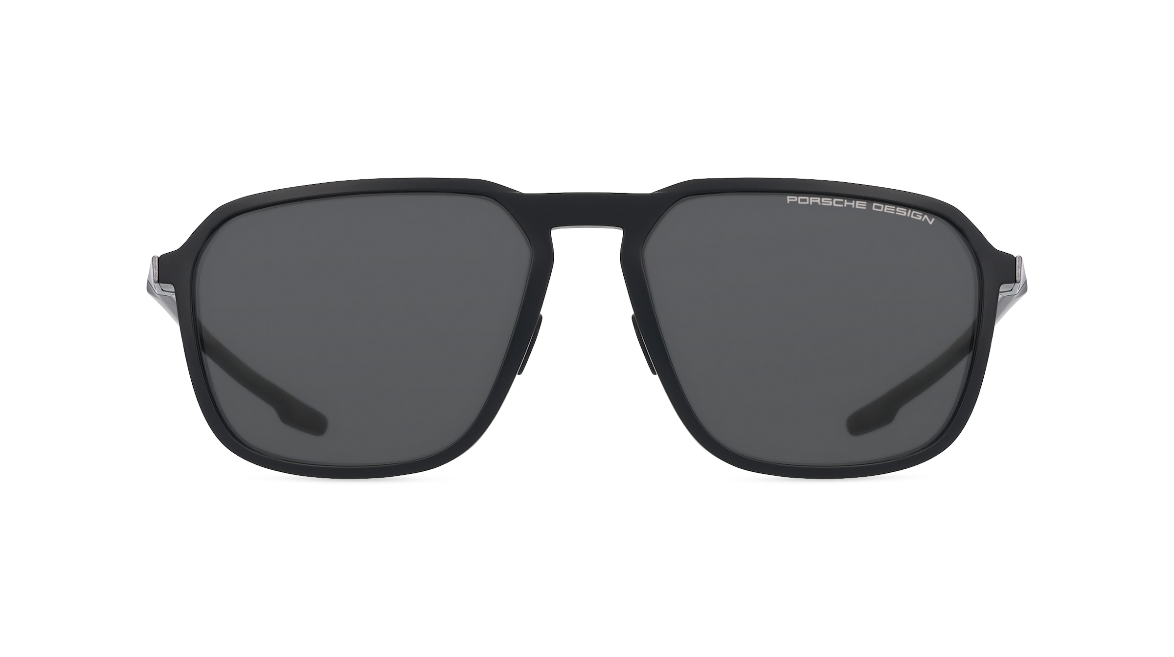 Porsche Design 8961 Herren-Sonnenbrille Vollrand Eckig Kunststoff-Gestell, schwarz