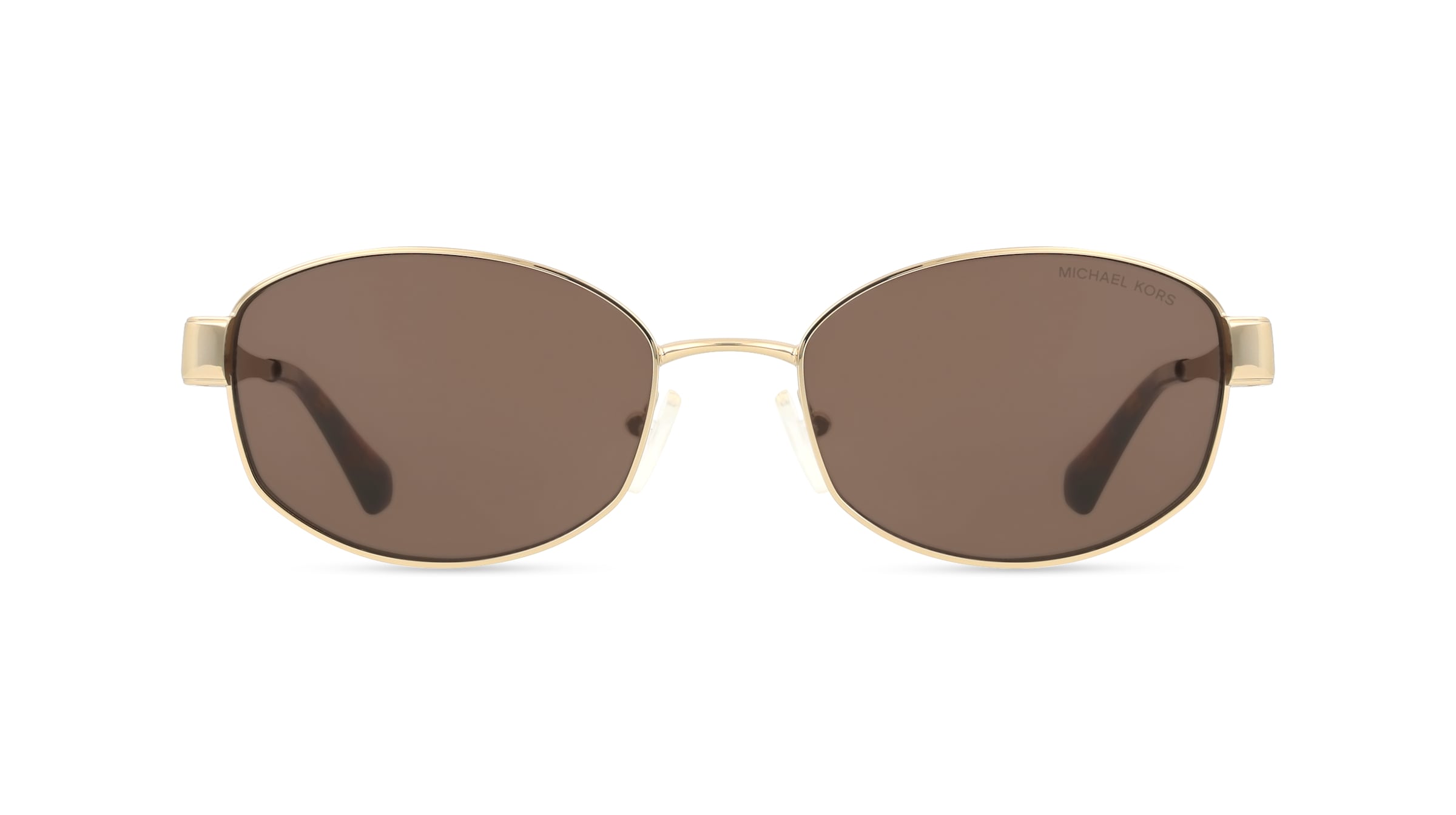 Michael Kors MK1161 MONTE CARLO Damen-Sonnenbrille Vollrand Oval Metall-Gestell, Gold