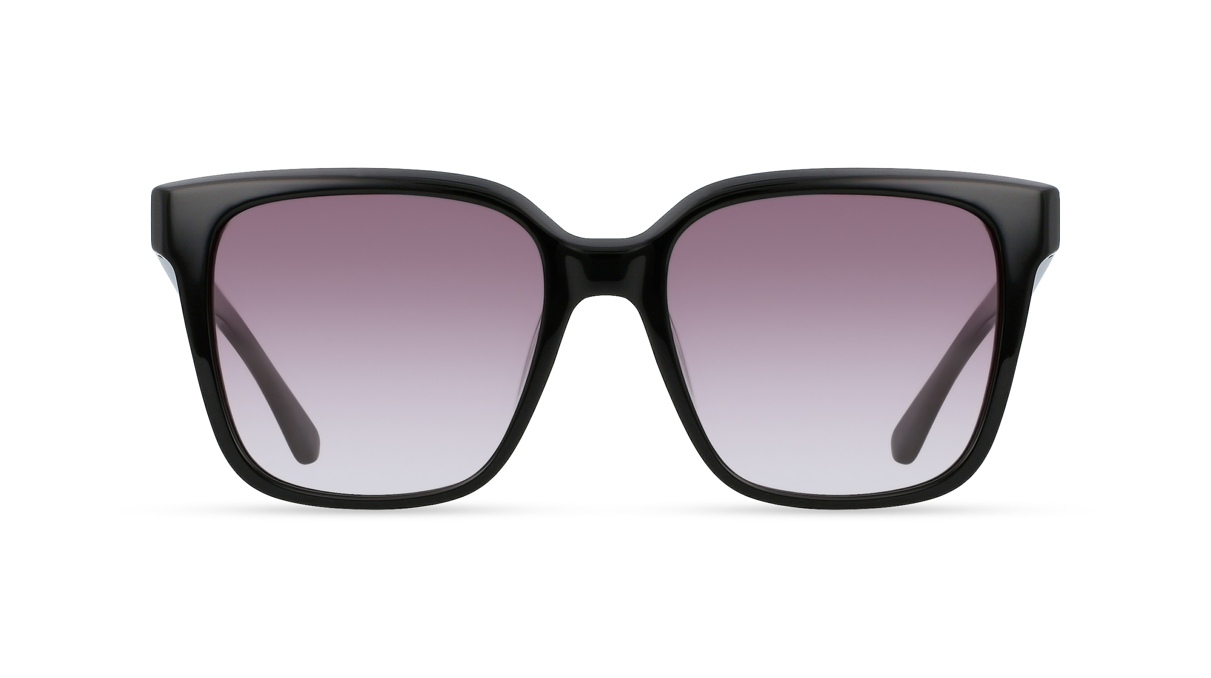 Calvin Klein CK21530S Damen-Sonnenbrille Vollrand Eckig Kunststoff-Gestell, schwarz