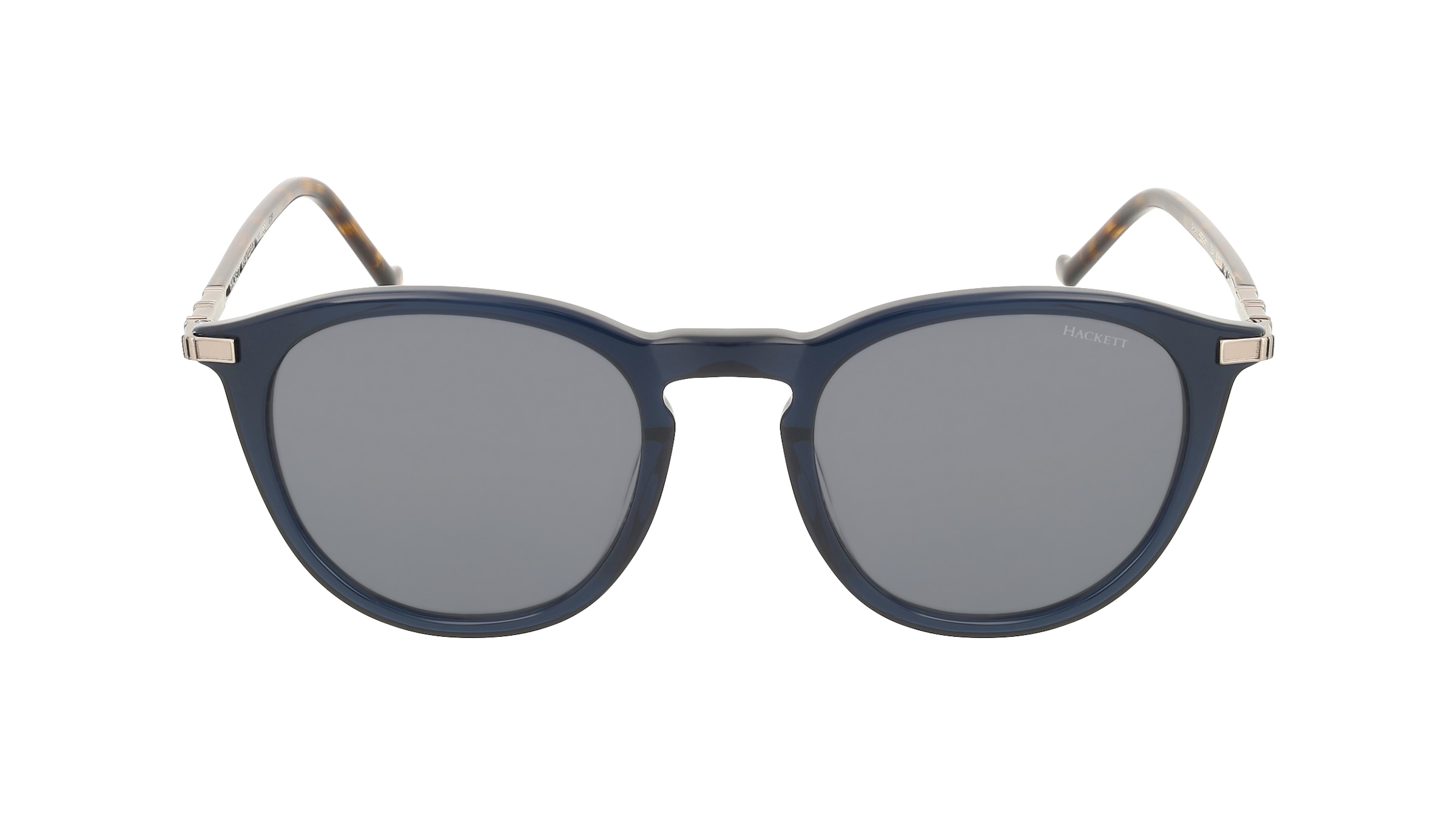 Hackett HE941 Herren-Sonnenbrille Vollrand Rund Acetat-Gestell, blau