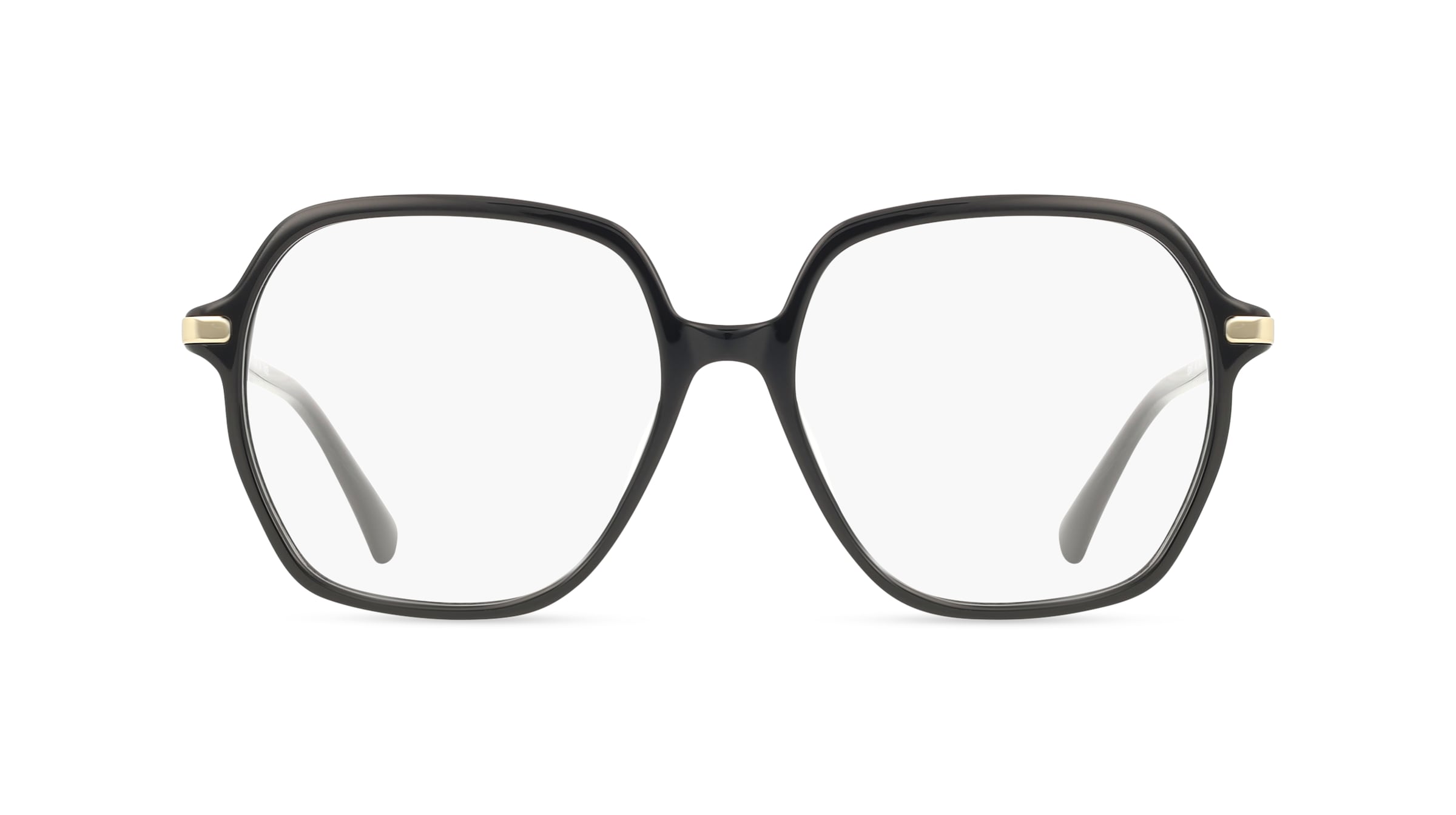 Sandro SA2067 Damen-Brille inkl. Gläser Vollrand Quadratisch Acetat-Gestell 53/16/140, Schwarz