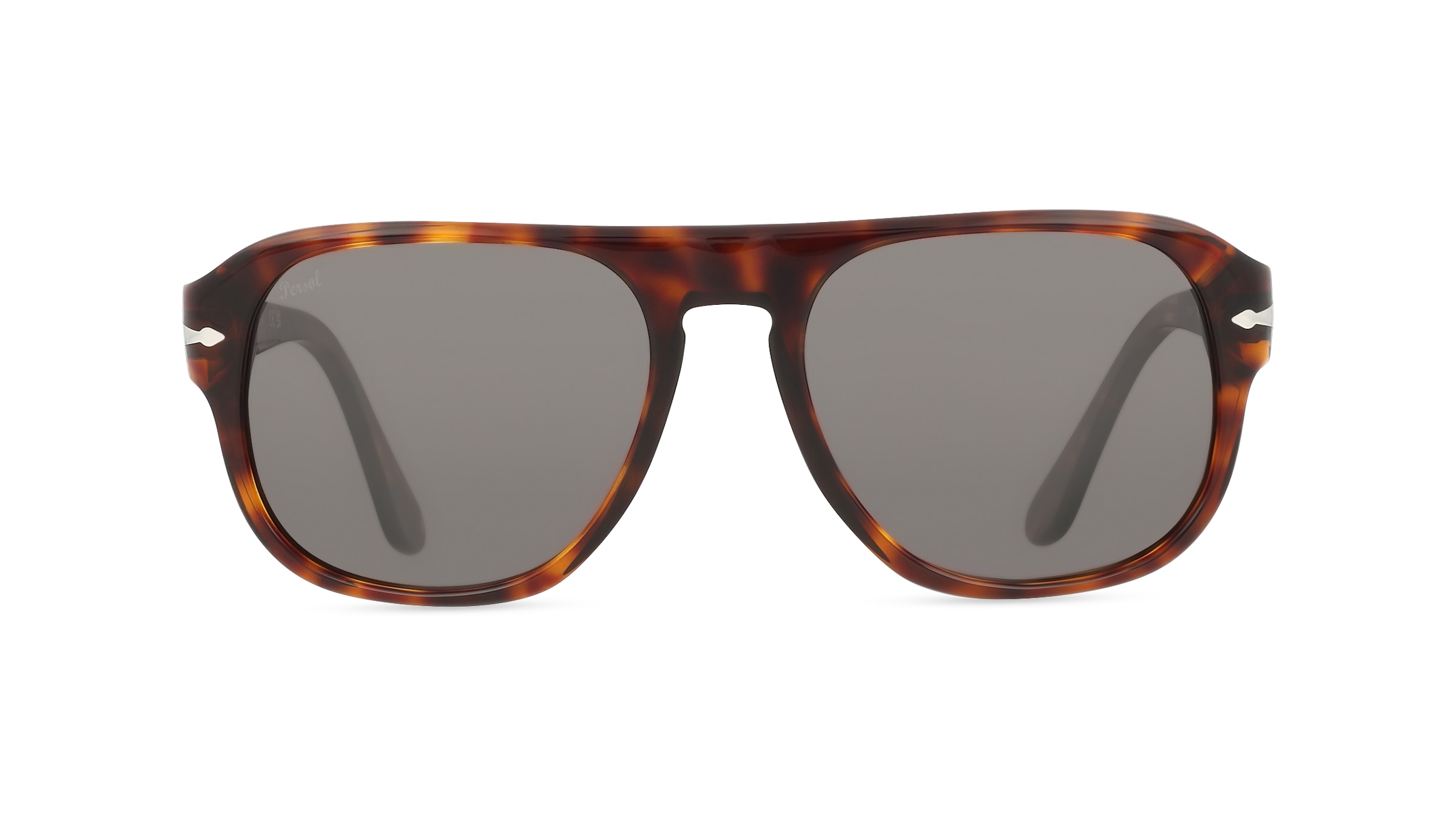 Persol 0PO3310S JEAN Herren-Sonnenbrille Vollrand Eckig Acetat-Gestell, braun