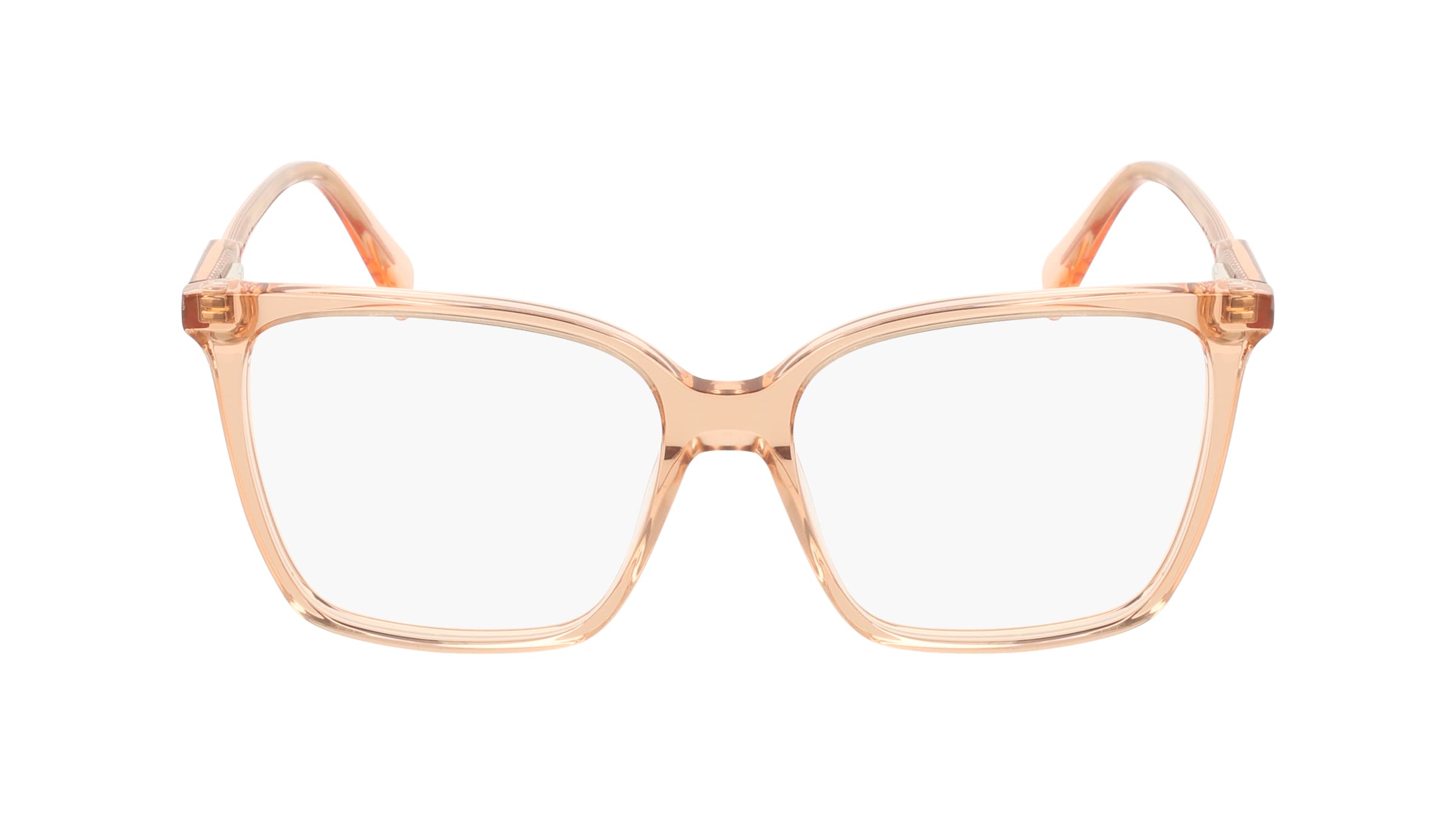 Liu Jo LJ2830 Damen-Brille inkl. Gläser Vollrand Eckig Acetat-Gestell 55/16/140, gelb