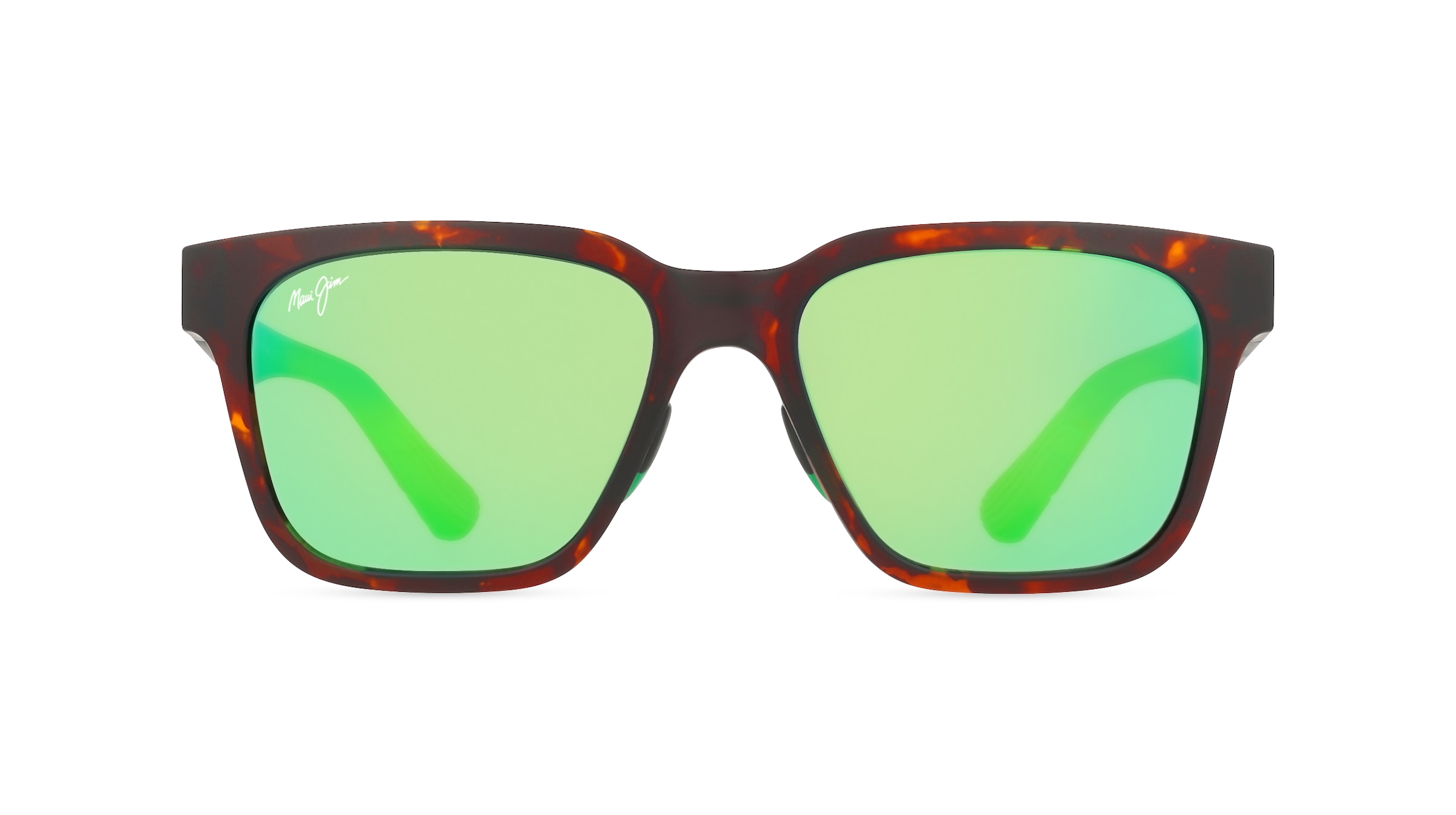 Maui Jim MJ0631S Unisex-Sonnenbrille Vollrand Eckig Nylon-Gestell, braun