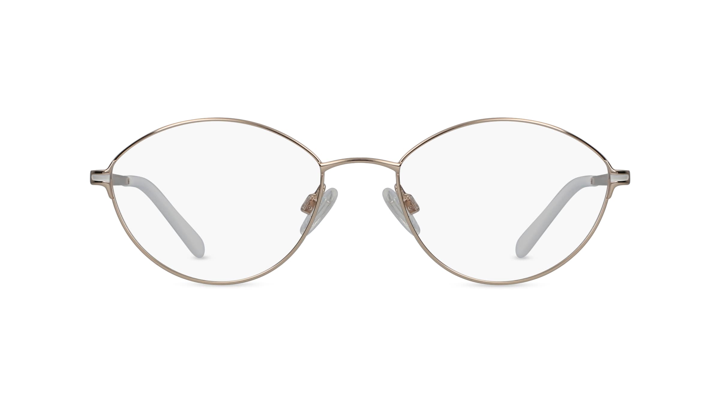 Fielmann OU 015 FLEX CL Damen-Brille inkl. Gläser Vollrand Oval Edelstahl-Gestell 52mm/17mm/130mm, gold