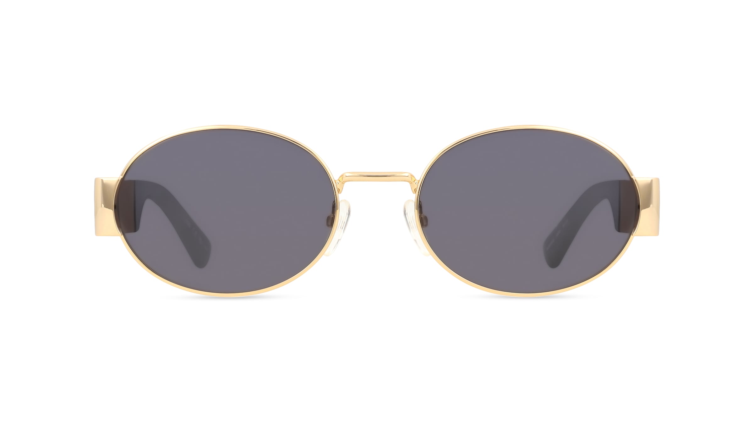 Moschino MOS185/S Unisex-Sonnenbrille Vollrand Oval Metall-Gestell, gold