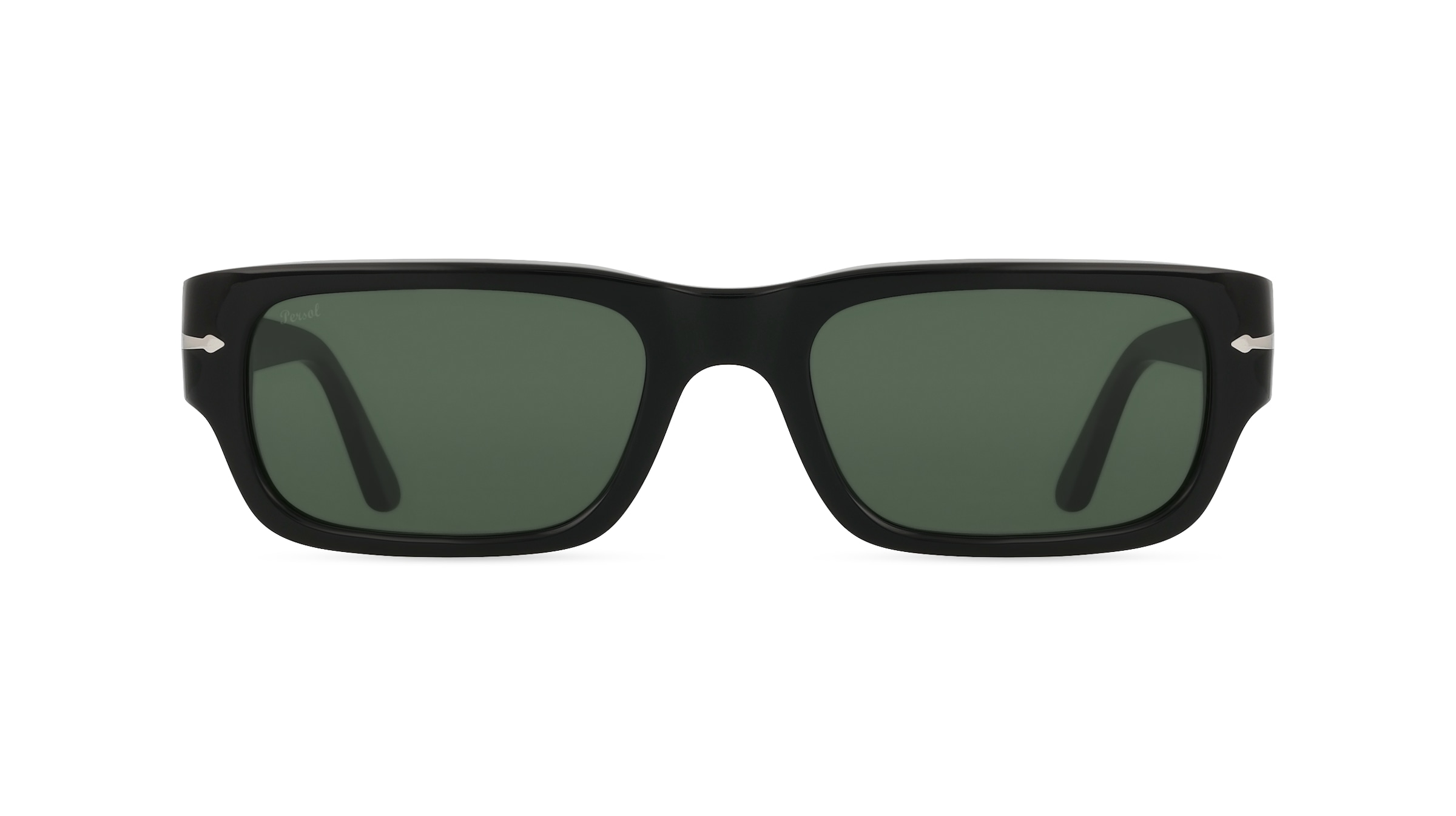 Persol 0PO3347S ADRIEN Unisex-Sonnenbrille Vollrand Eckig Acetat-Gestell, schwarz