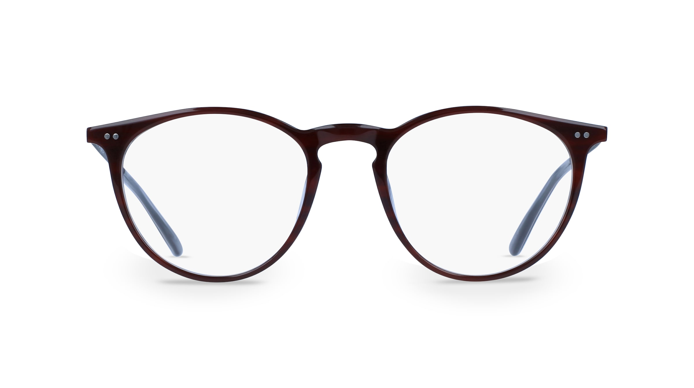 Fielmann BC 001 CL Damen-Brille inkl. Gläser Vollrand Panto Blockacetat-Gestell 52mm/20mm/145mm, braun