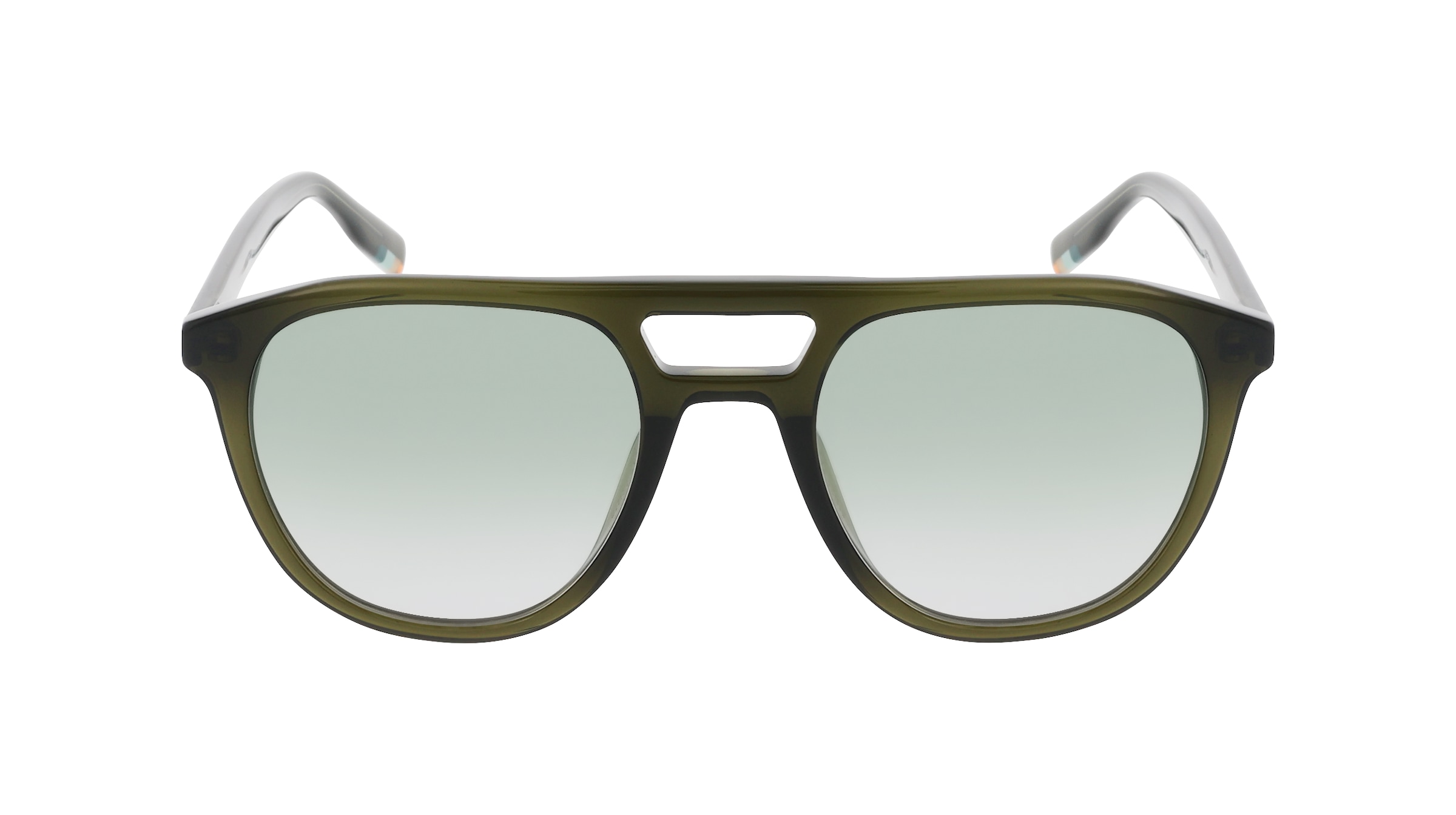 Tom Tailor 676009 Unisex-Sonnenbrille Vollrand Pilot Kunststoff-Gestell, grün